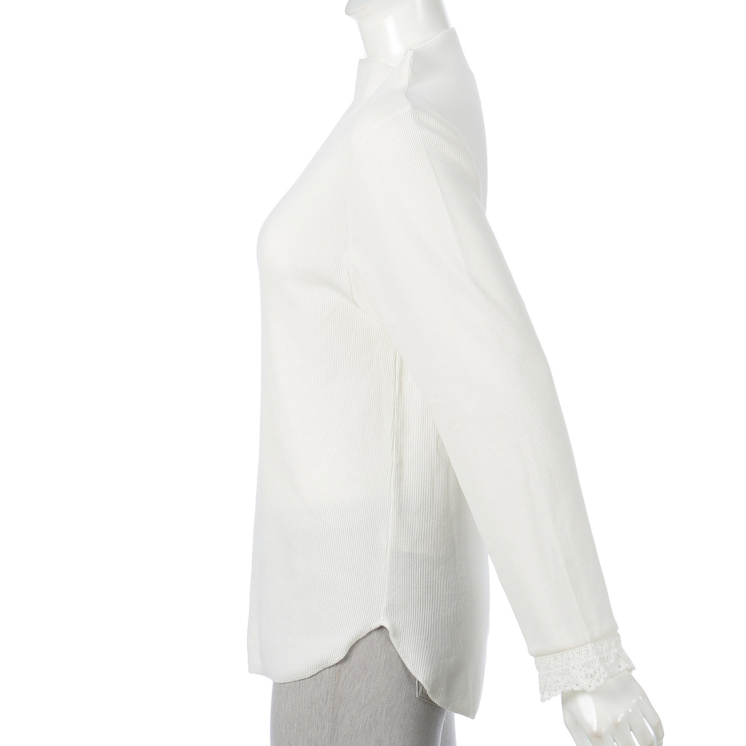 YURK genite van レースコンビカットソー - 画像3