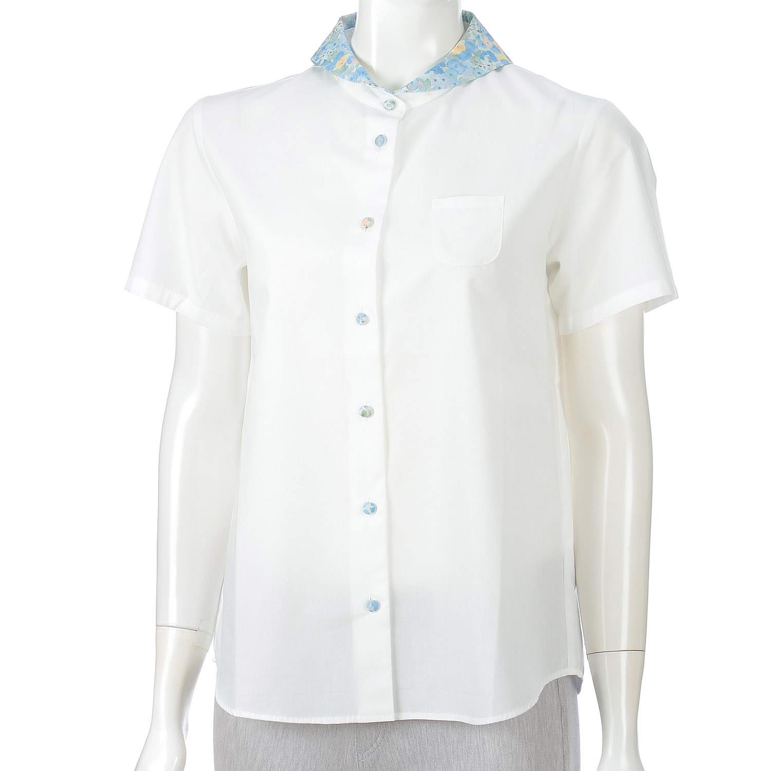 Parkes セーラーカラーシャツ - 画像10