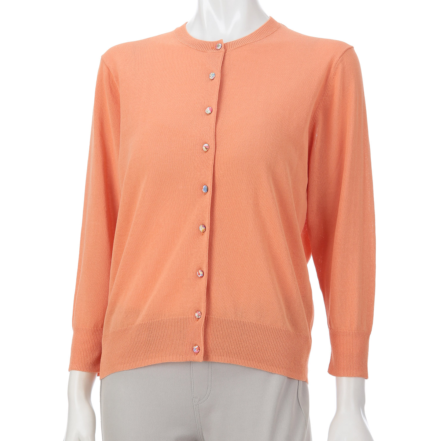 J．Sloane LIBERTYくるみ釦カーディガン - 画像3