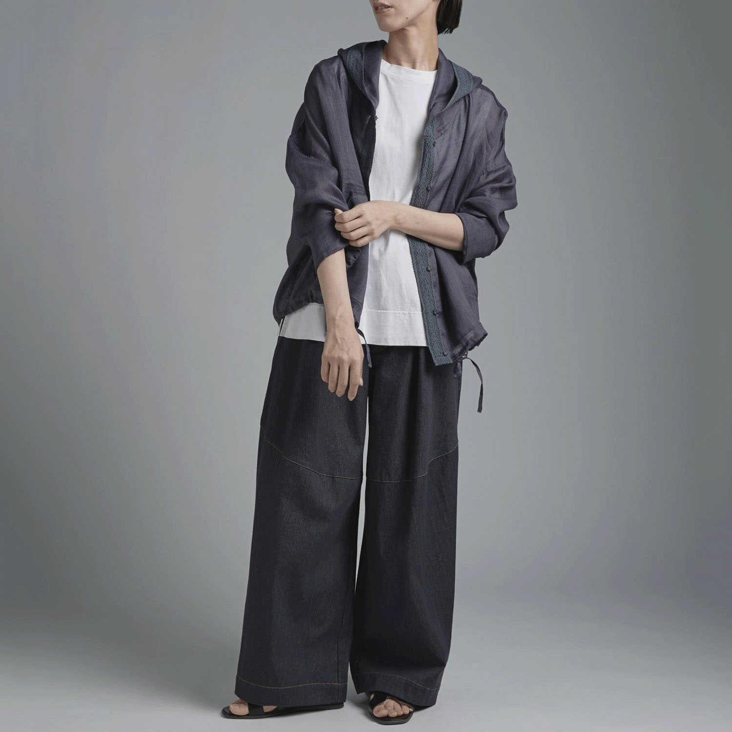 【お取寄せ】T．Tutie シアーラミーレースジャケット