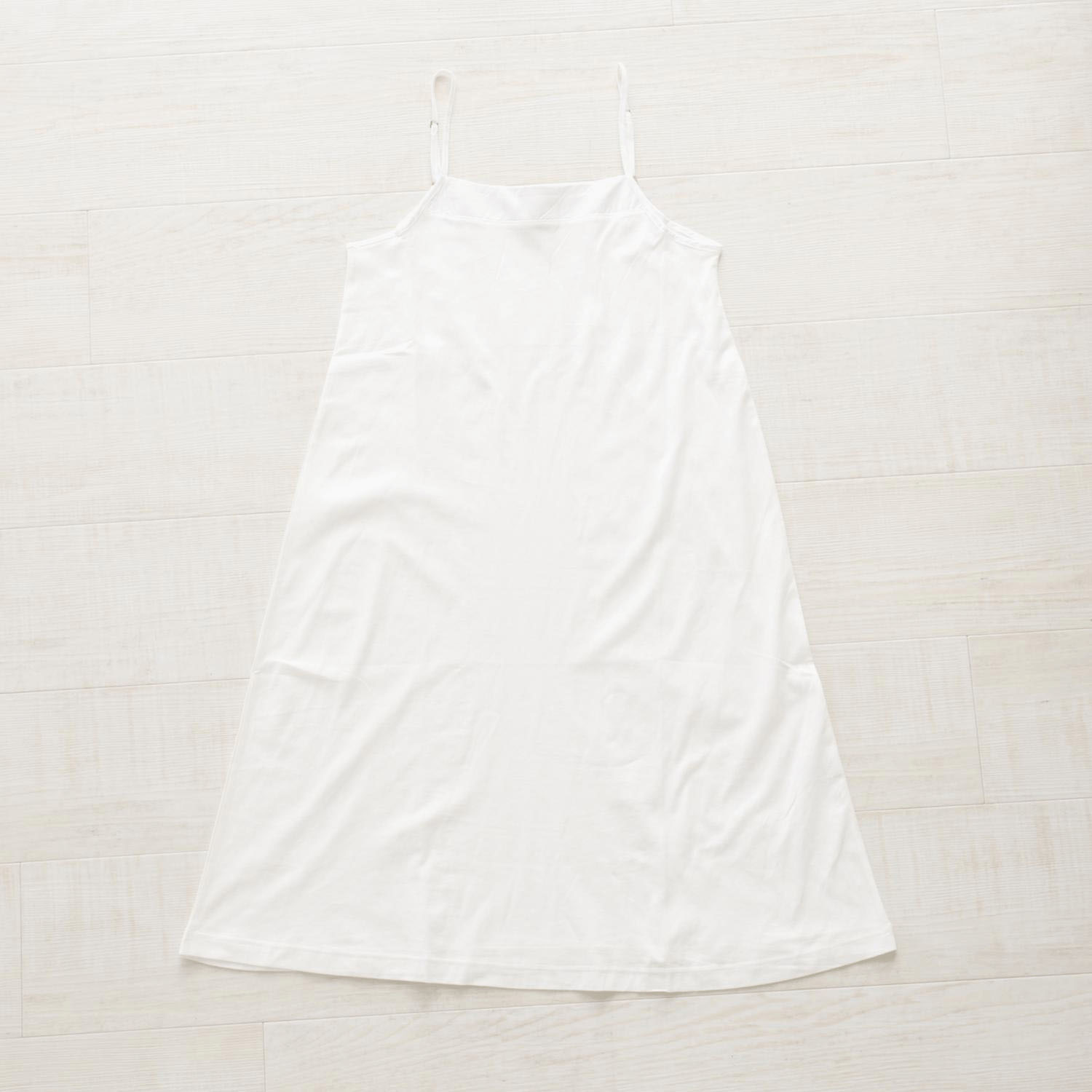 TUTIE． コットン天竺キャミソールワンピース