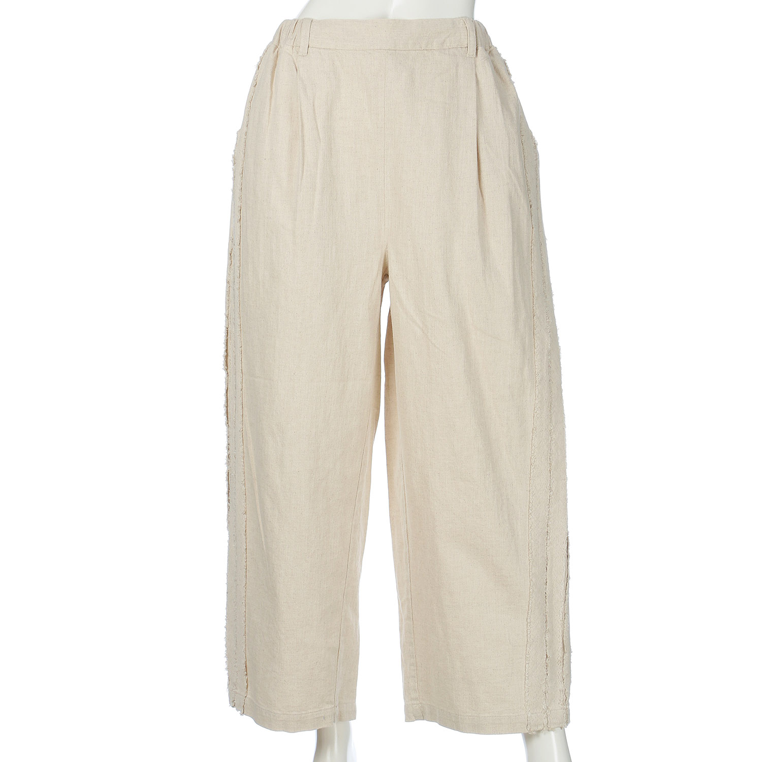 【Insta Live】ista－ire 6．5oz甘撚りデニム サイドテープパンツ - 画像3