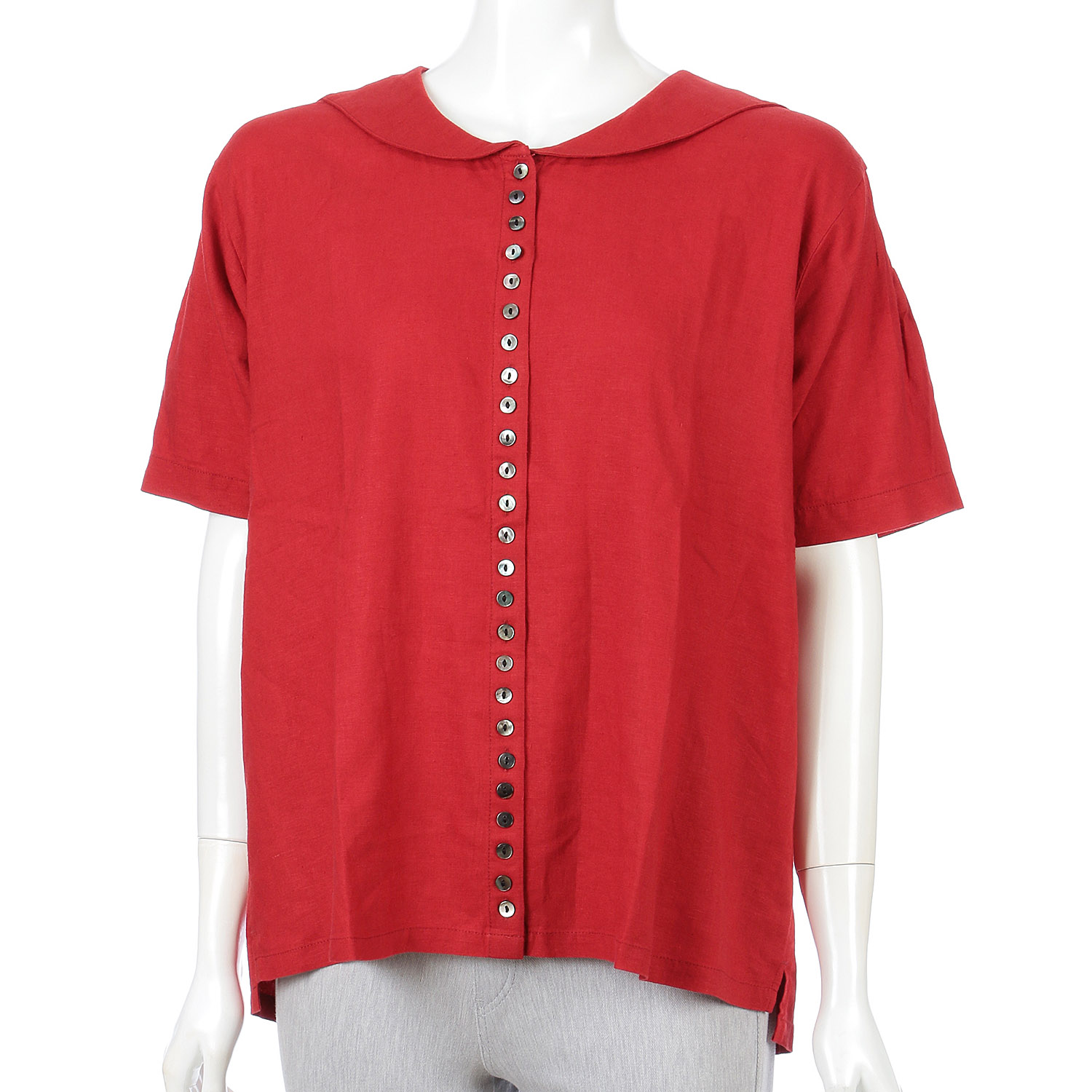 【Insta Live】YURK geniet van メニーボタンシャツ - 画像3