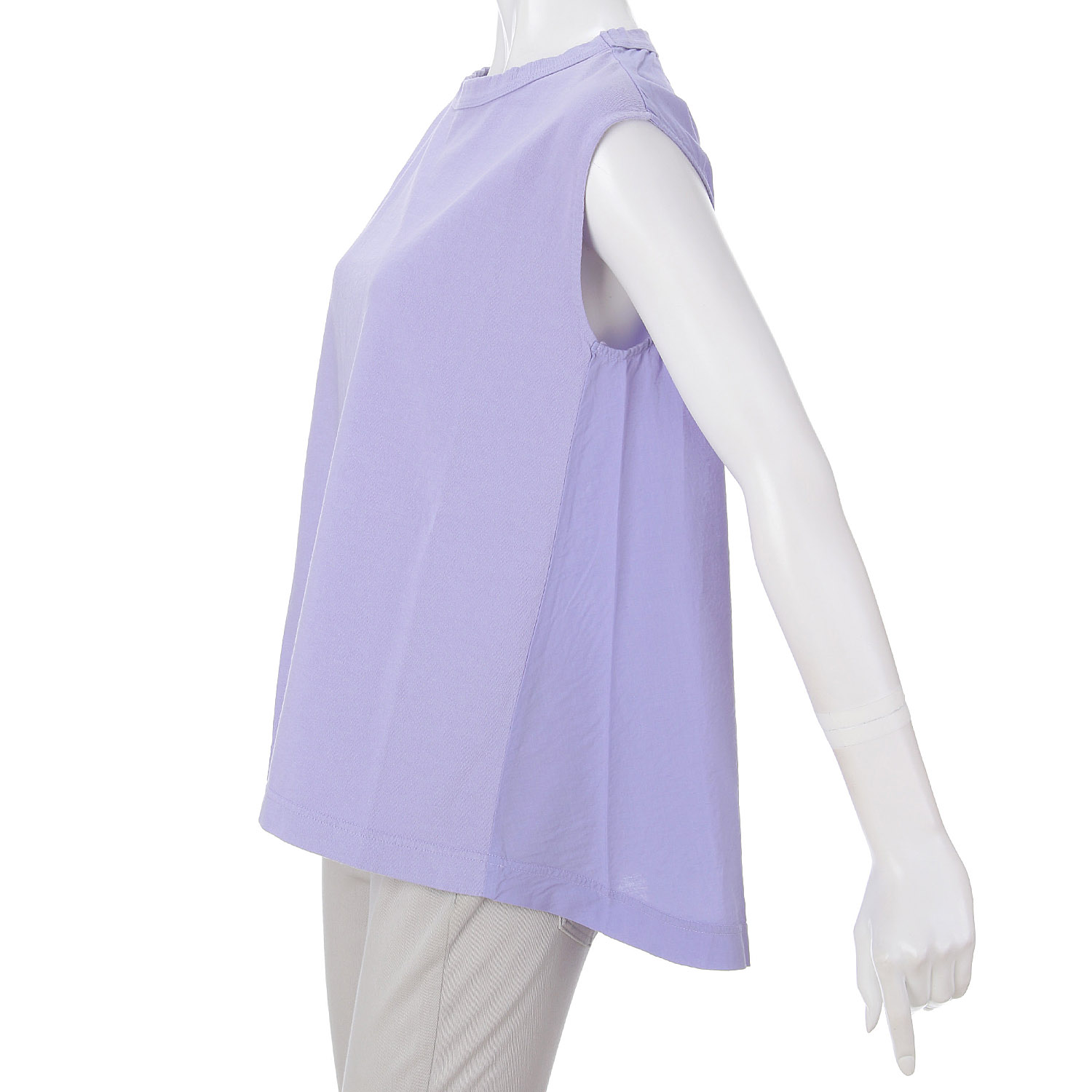 YARRA 布帛コンビノースリーブプルオーバー - 画像15