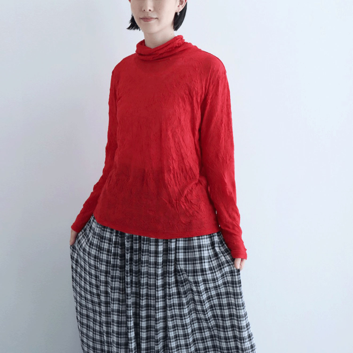 pot－pourri ヴァルタートルプルオーバー