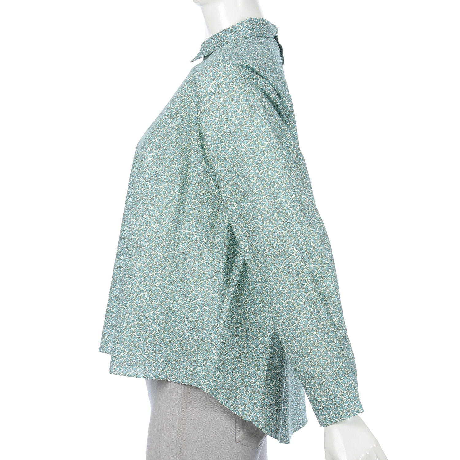 Parkes LIBERTYフレアプルオーバーブラウス - 画像8