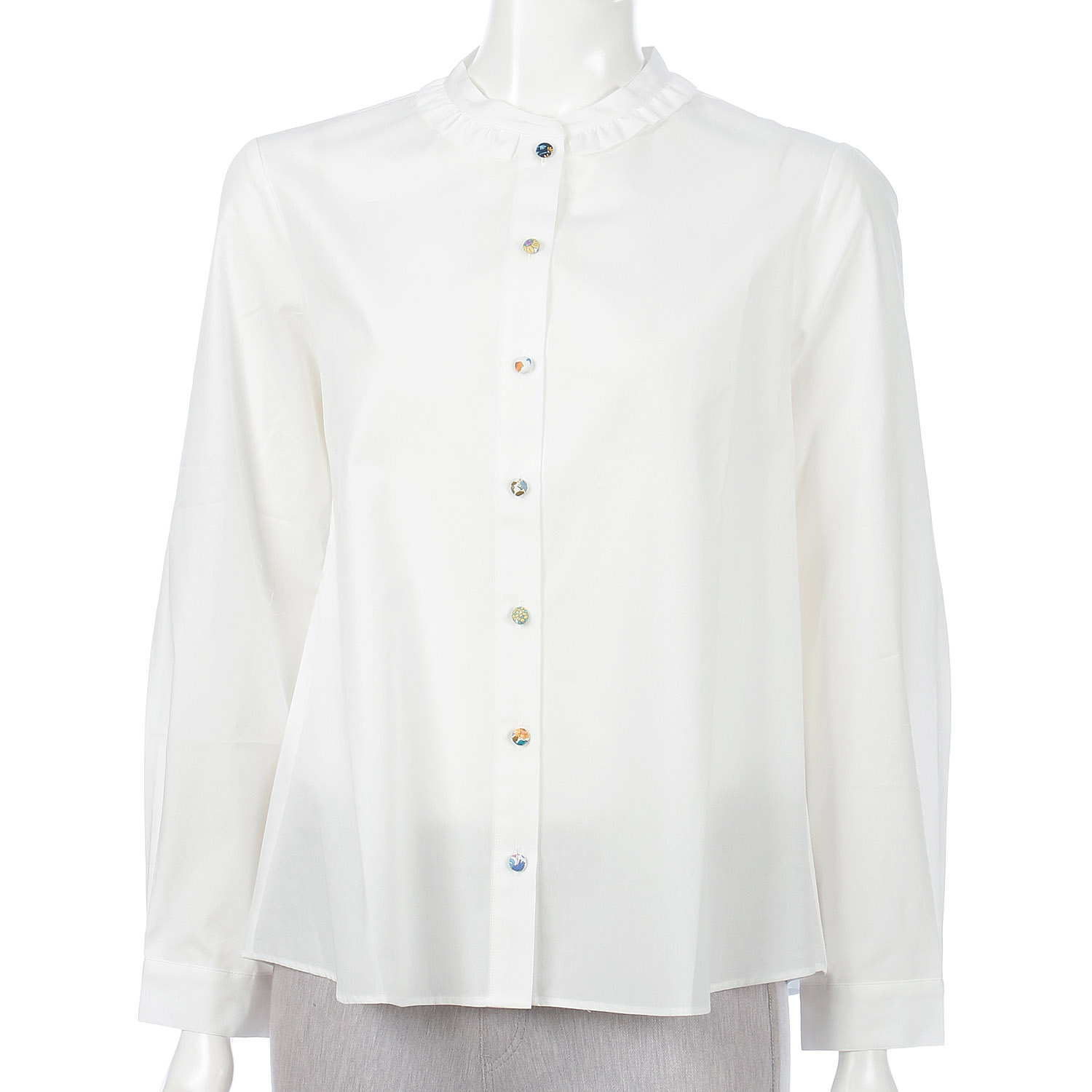 Parkes フリルブラウス