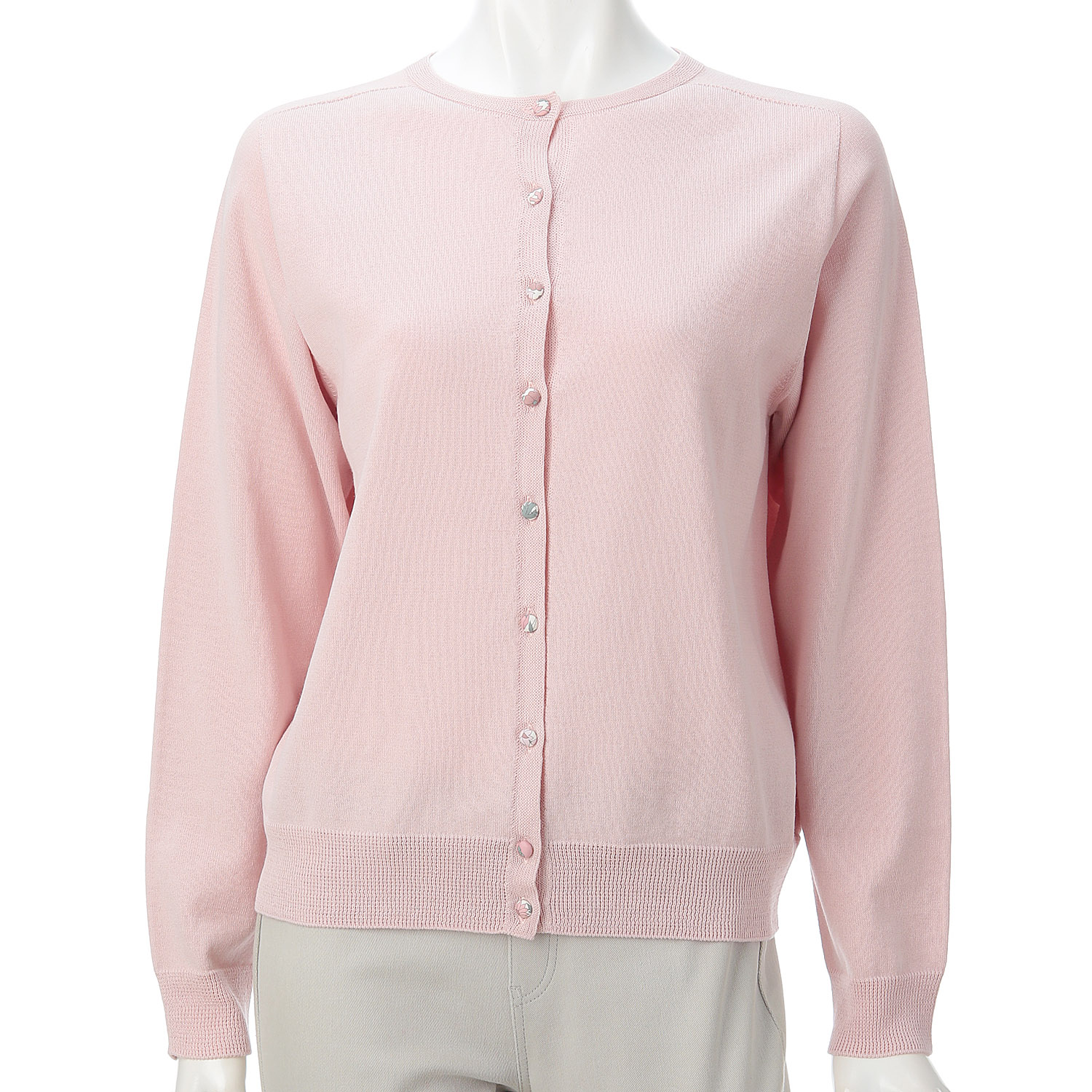 J．Sloane リバティくるみ釦カーディガン - 画像7