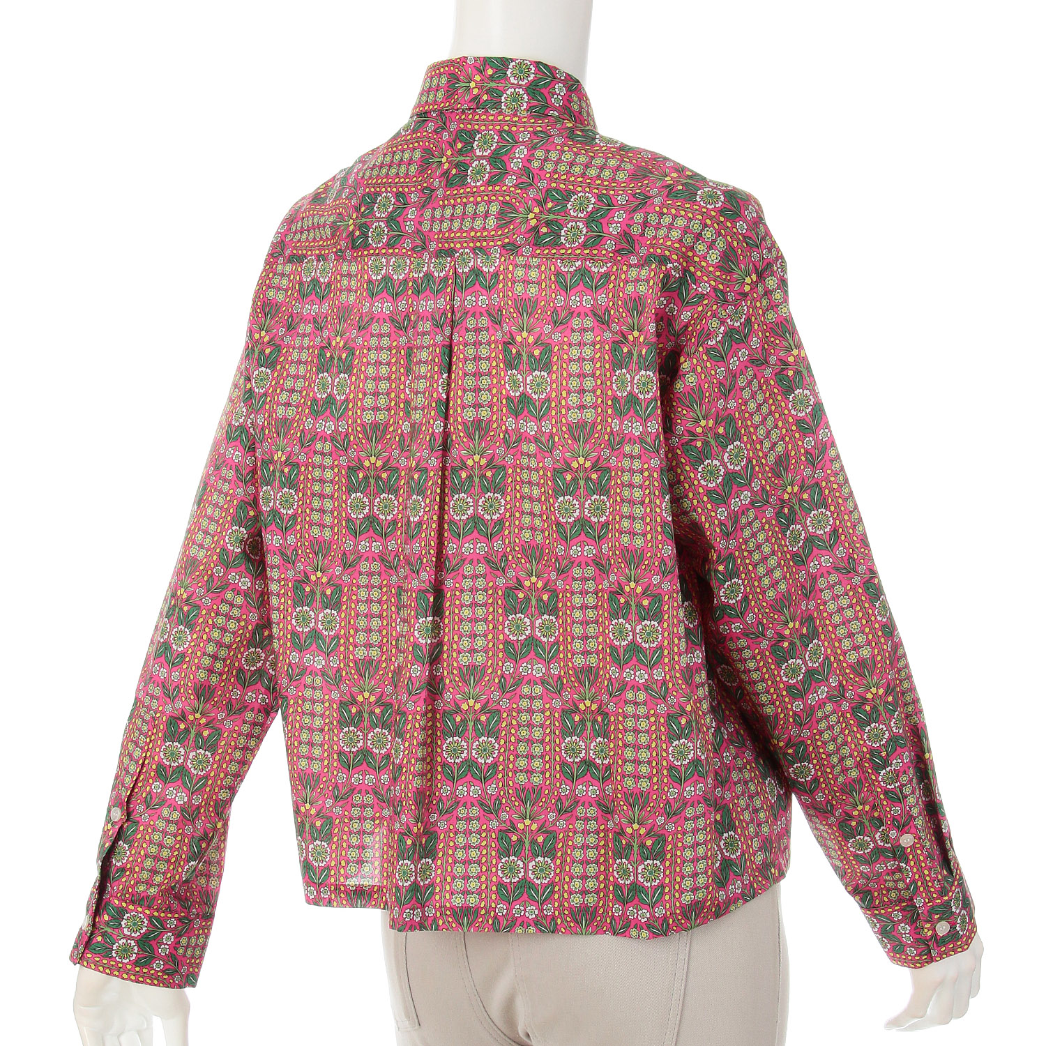 Parkes LIBERTYドロップボックスシャツ - 画像2