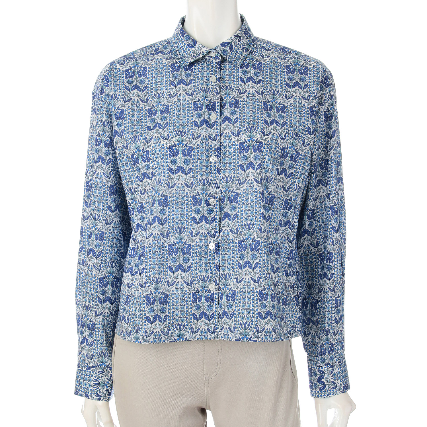 Parkes LIBERTYドロップボックスシャツ - 画像4