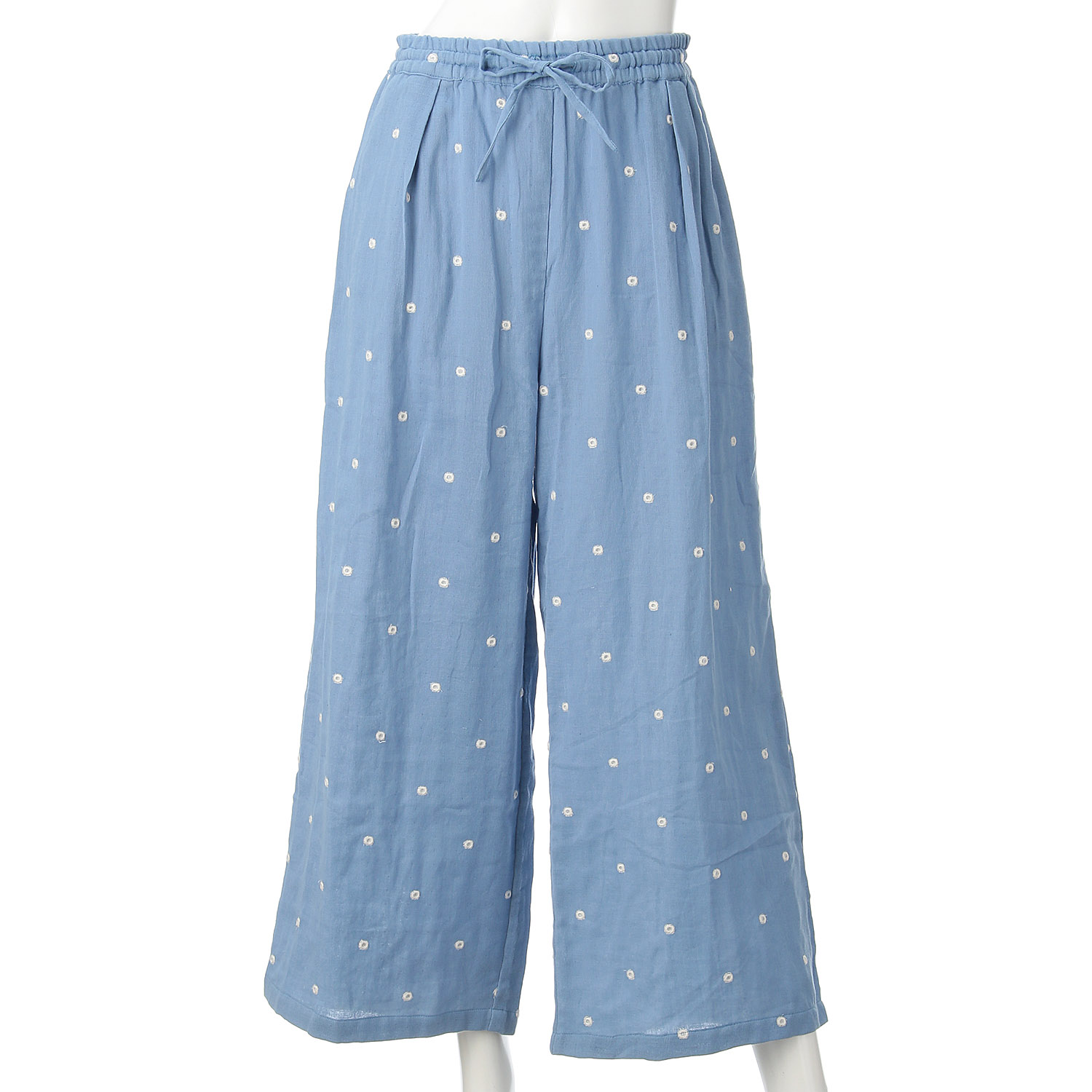 東京かんかん ドット刺繍パンツ - 画像5