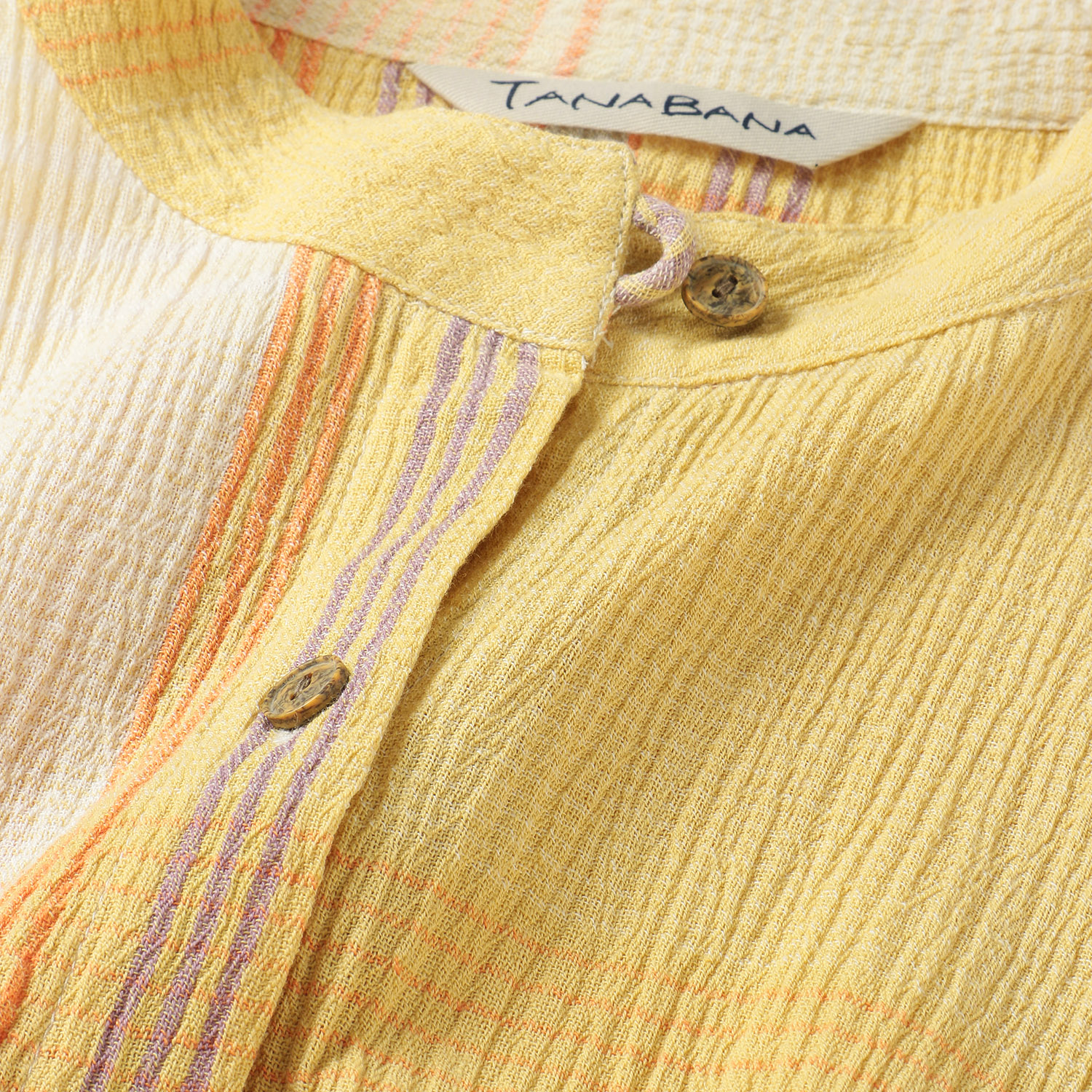 東京かんかん チェックコットンシャツワンピース - 画像5