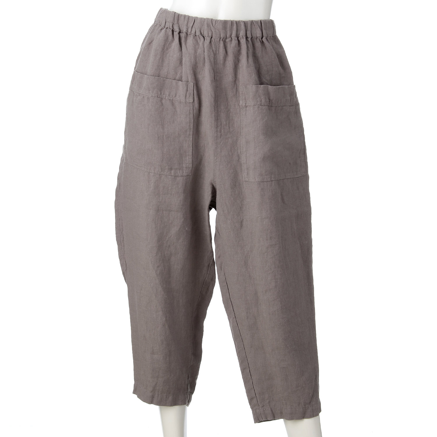 YARRA フロントポケット8分丈パンツ