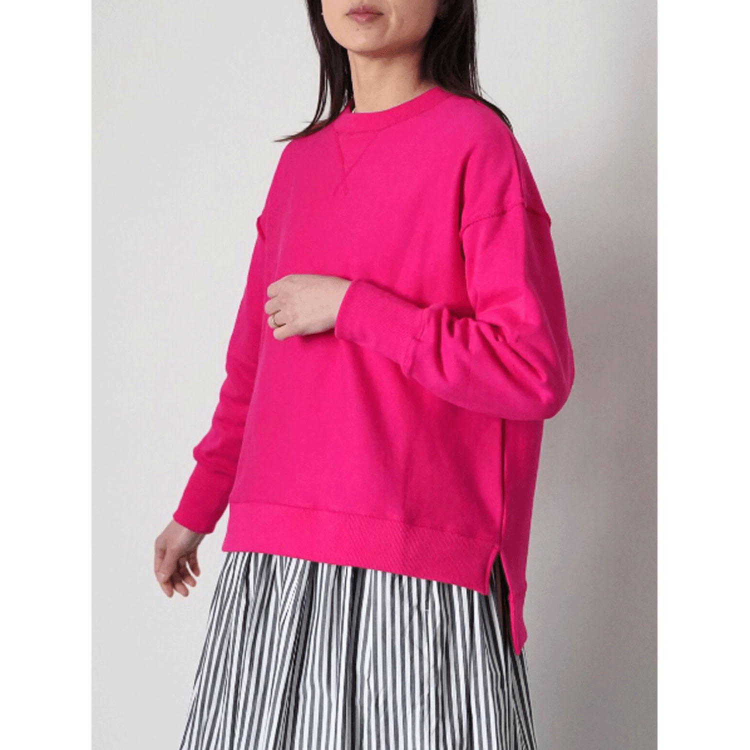 ciroc コーマ裏毛プルオーバー - 画像14