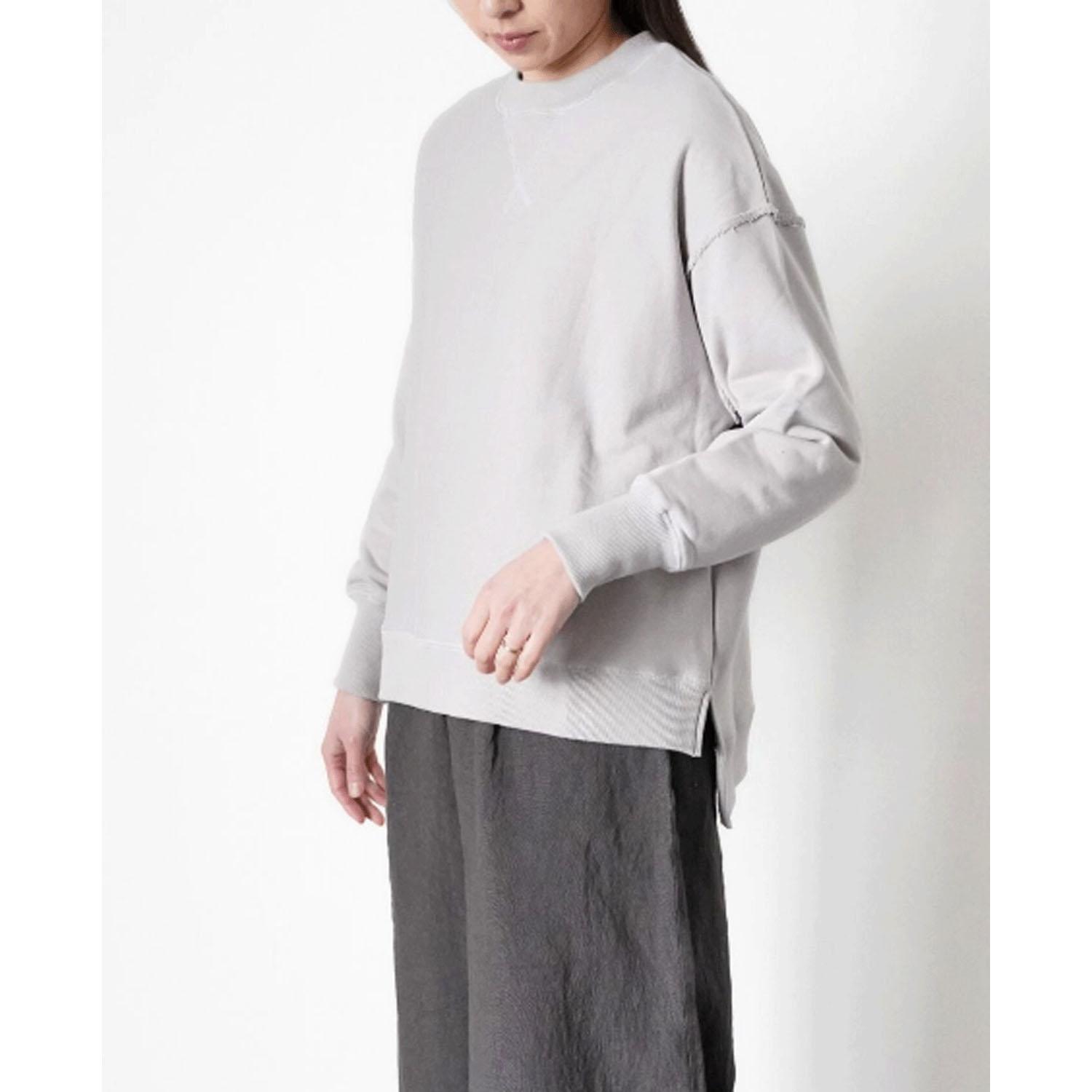 ciroc コーマ裏毛プルオーバー - 画像4