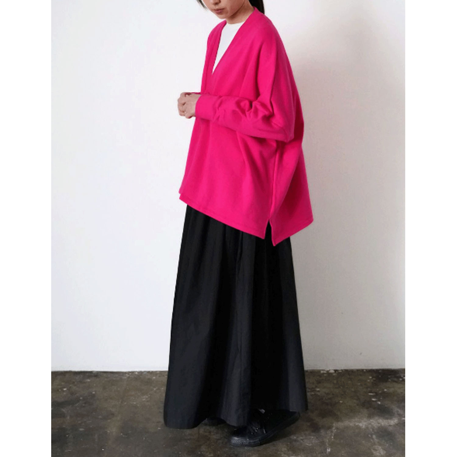 ciroc コーマ裏毛カーディガン - 画像14