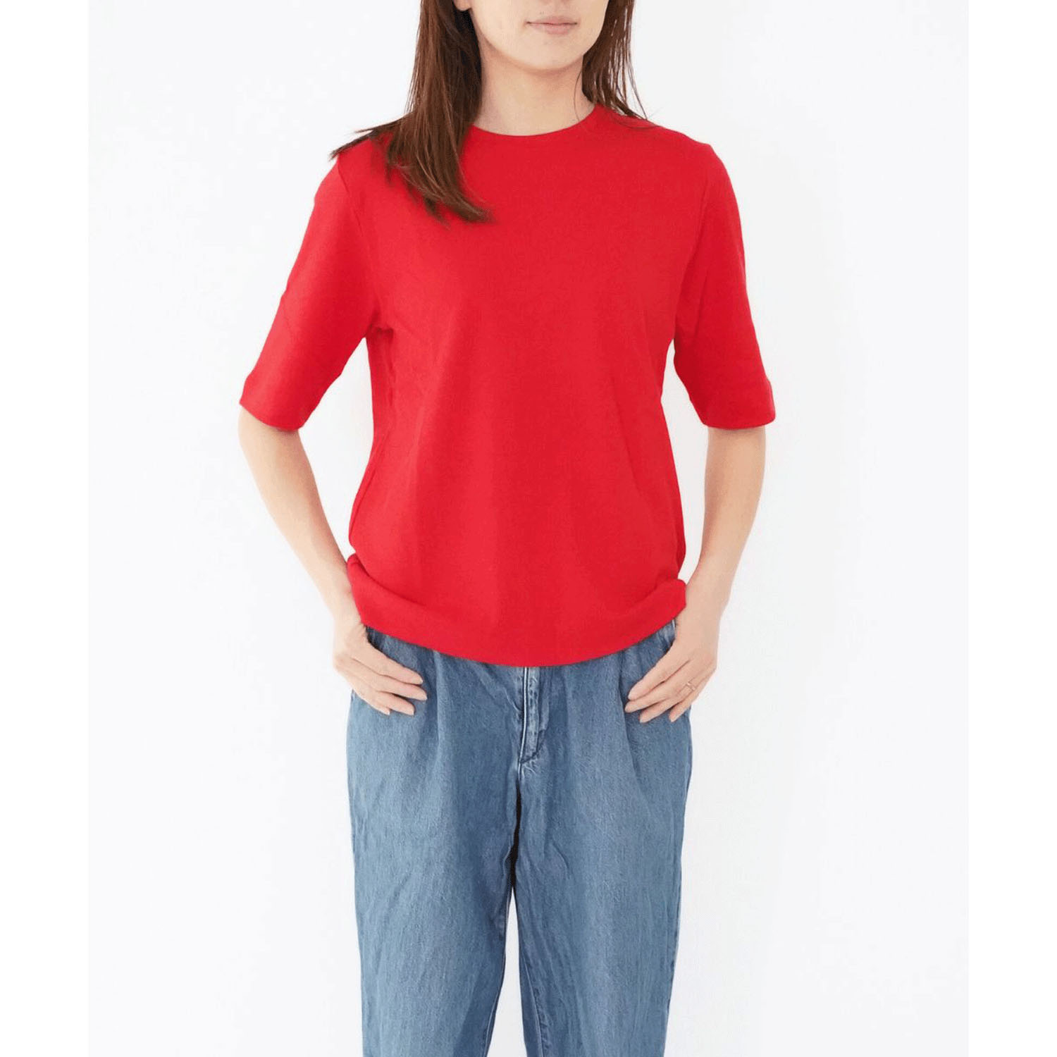 ciroc 五分袖オーガニックコットンT - 画像6