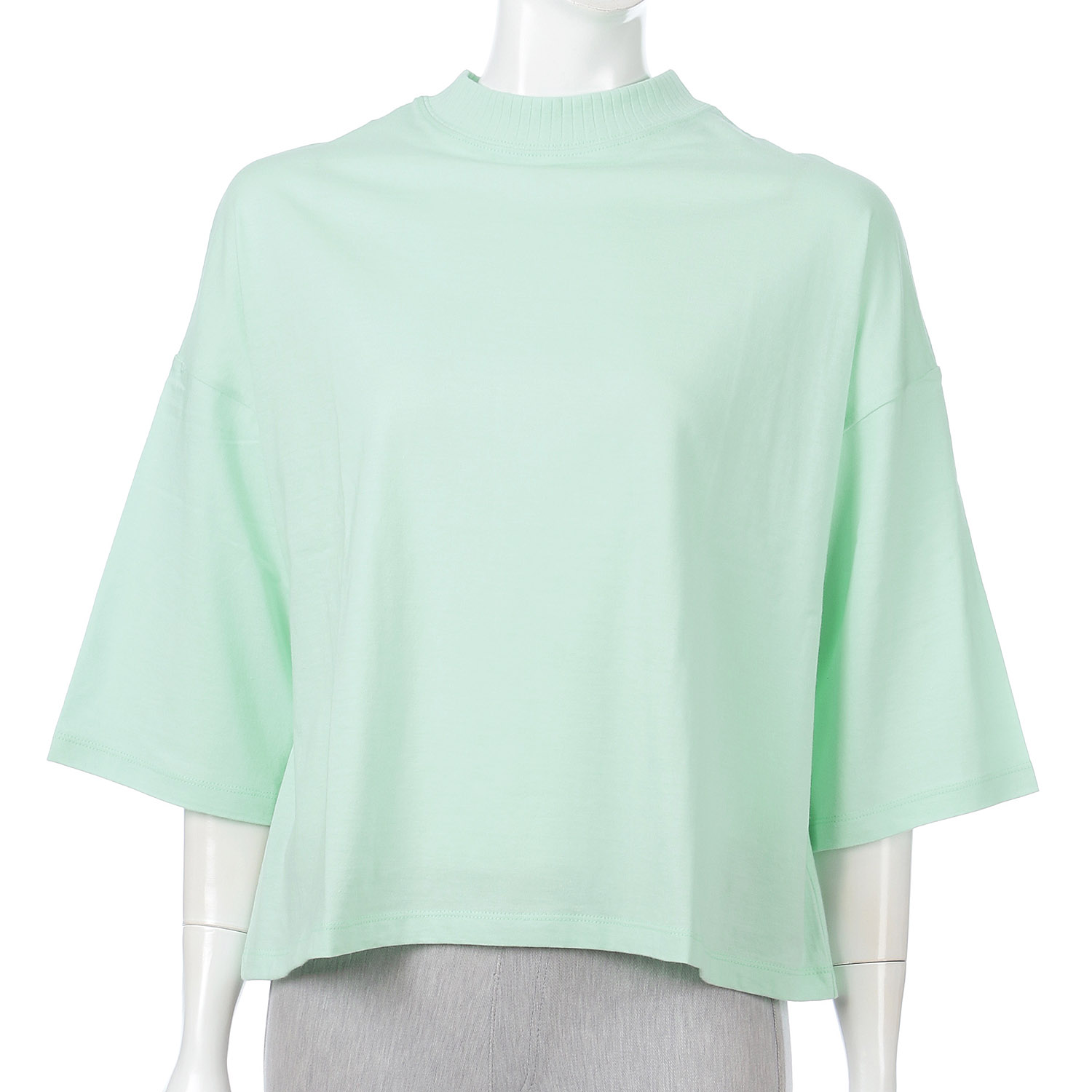 ciroc 七分袖ネックリブシャツ - 画像11