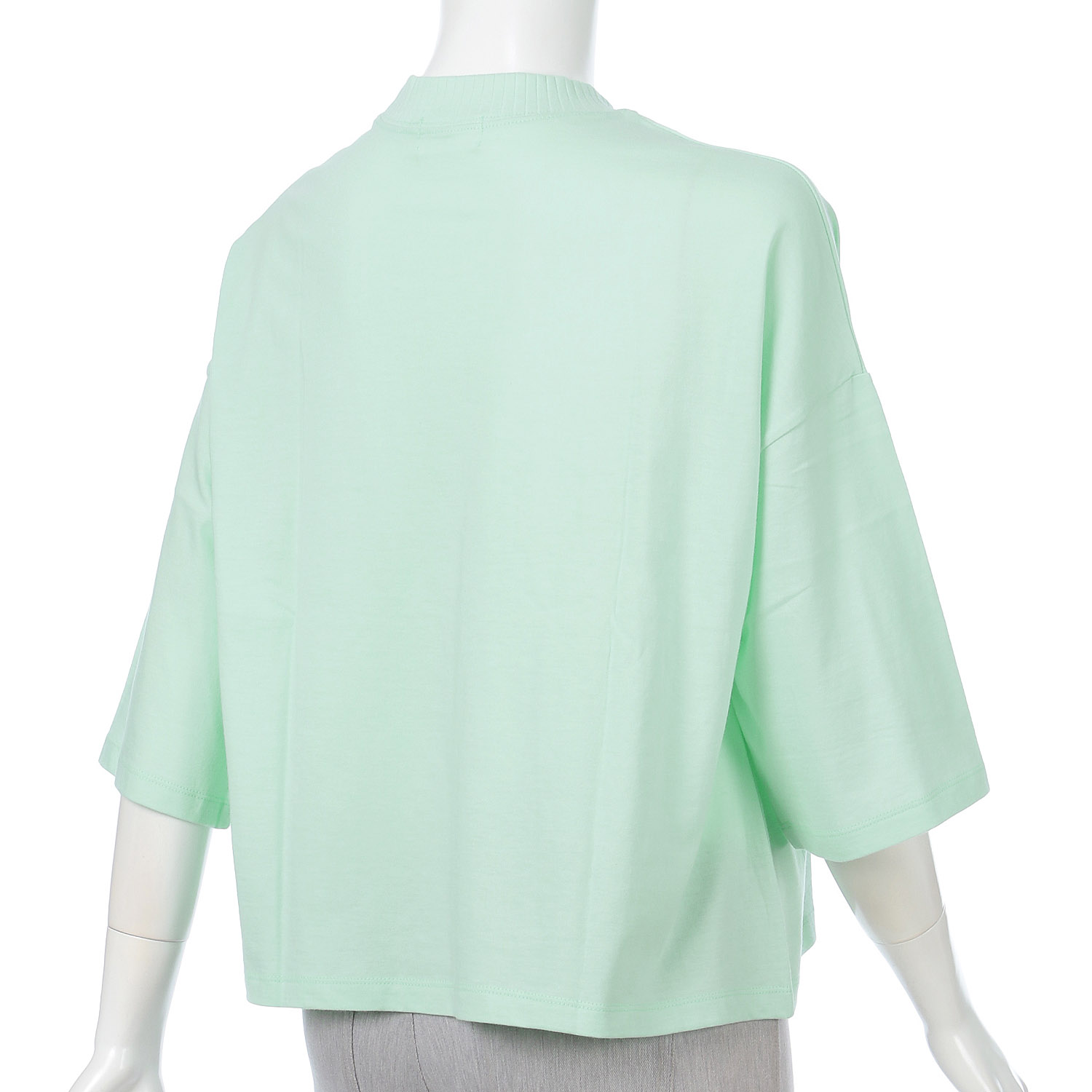 ciroc 七分袖ネックリブシャツ - 画像12