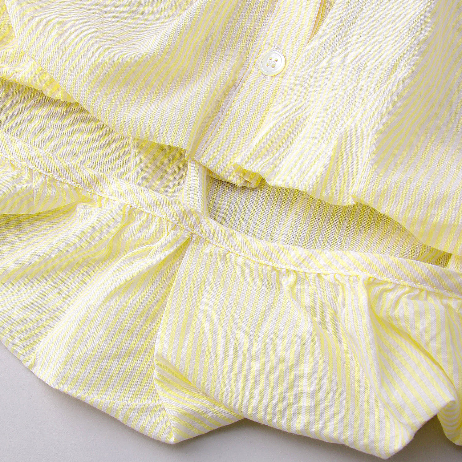 ista－ire シアーストライプ裾バルーンブラウス - 画像9