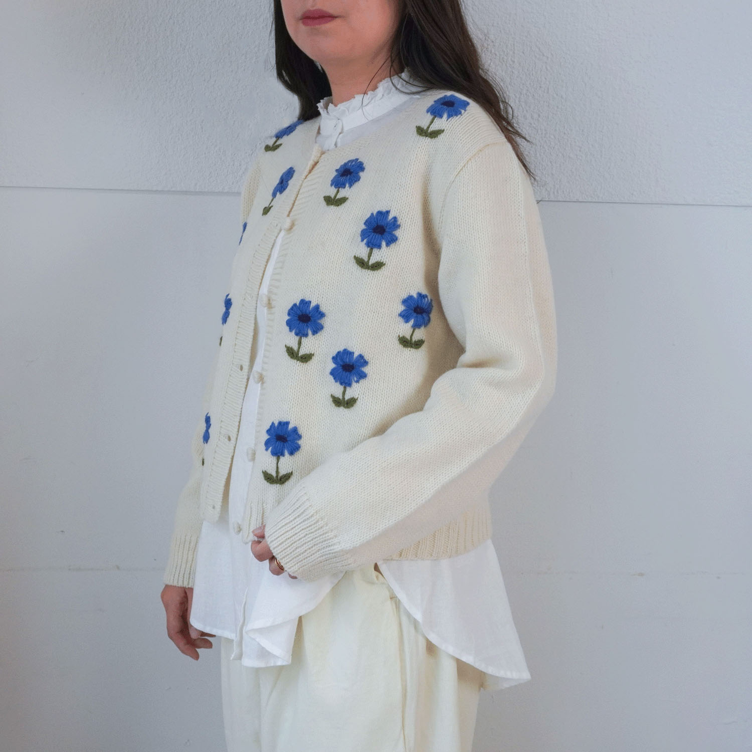 ESTELLE 花柄カーディガン - 画像7