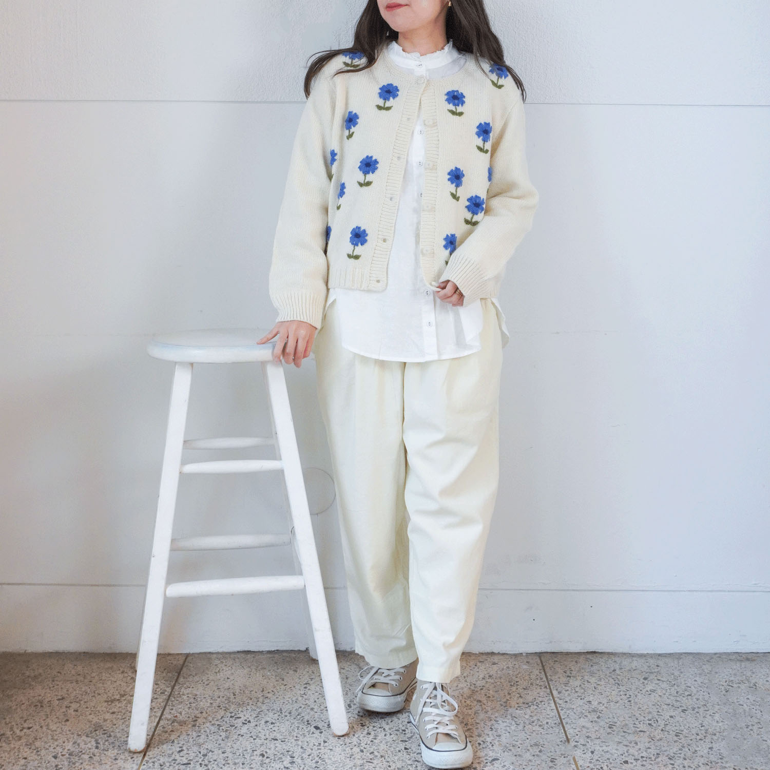 ESTELLE 花柄カーディガン - 画像9