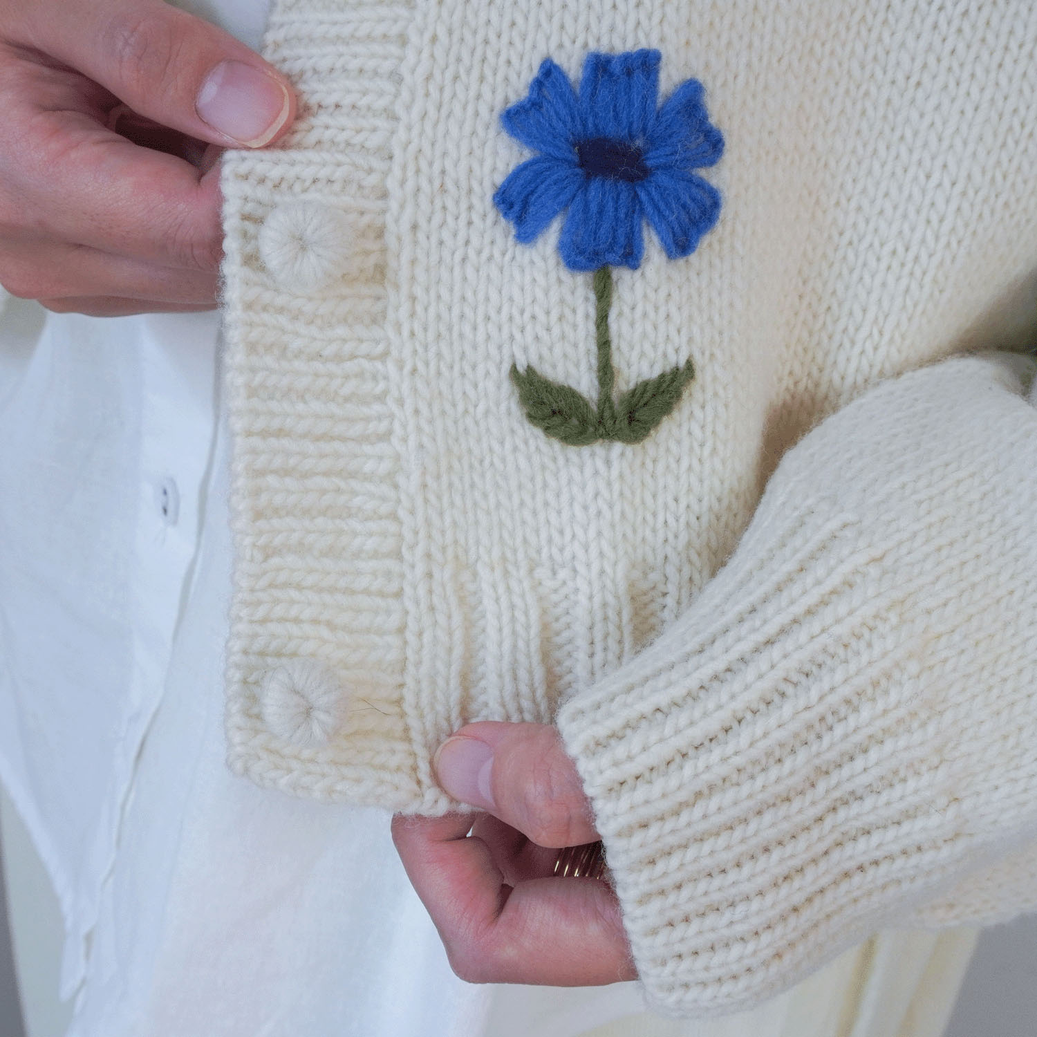 ESTELLE 花柄カーディガン - 画像10