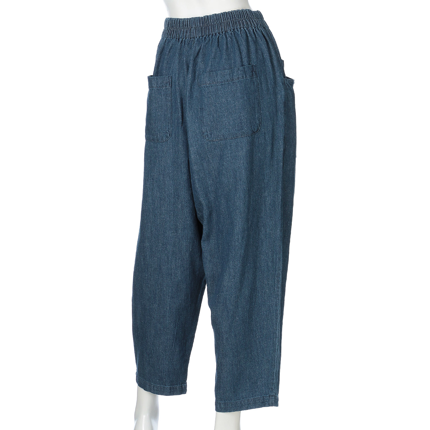 6．5綿麻甘撚りデニム ルーフポケットパンツ - 画像6