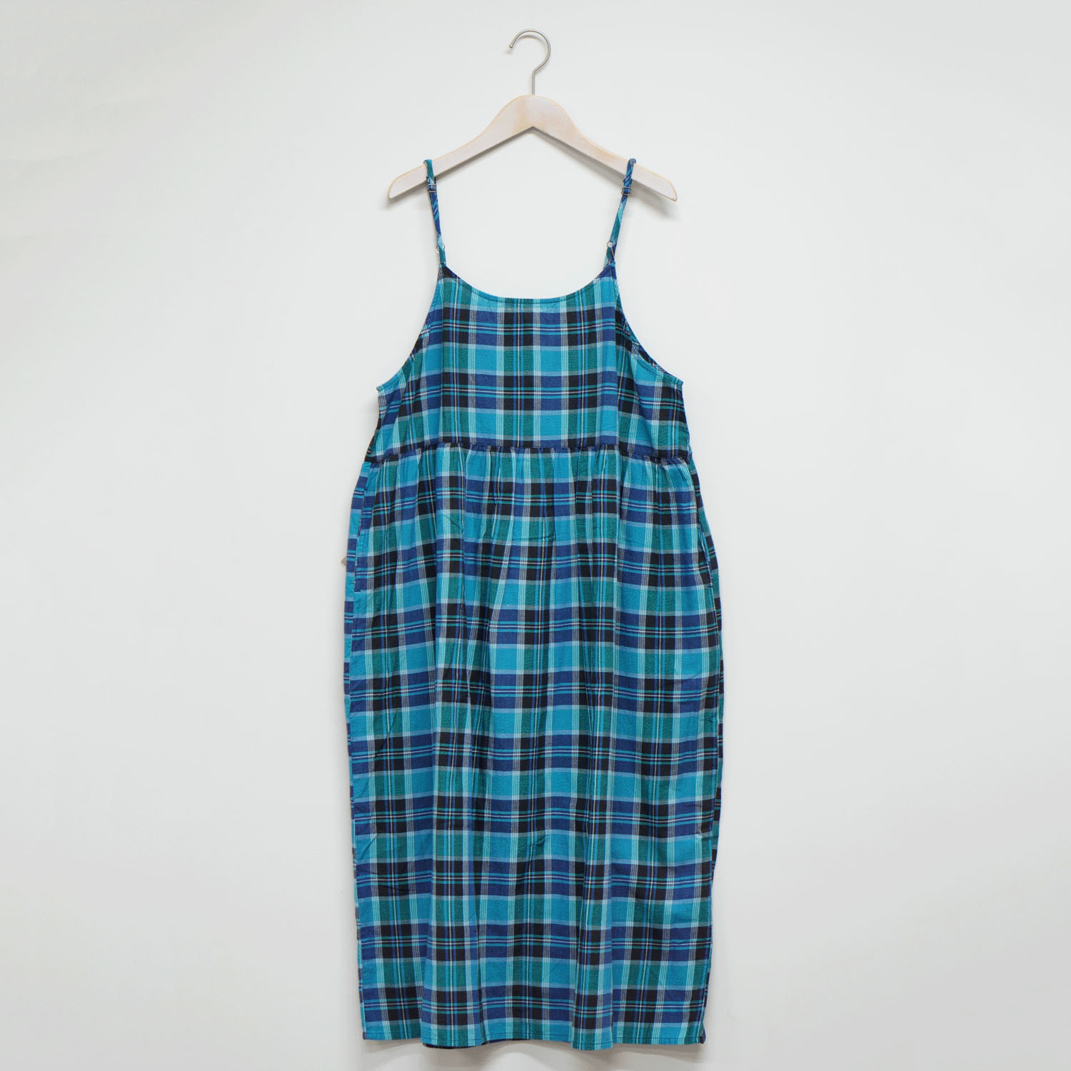 ista－ire マドラスチェック 2WAYキャミワンピース - 画像8