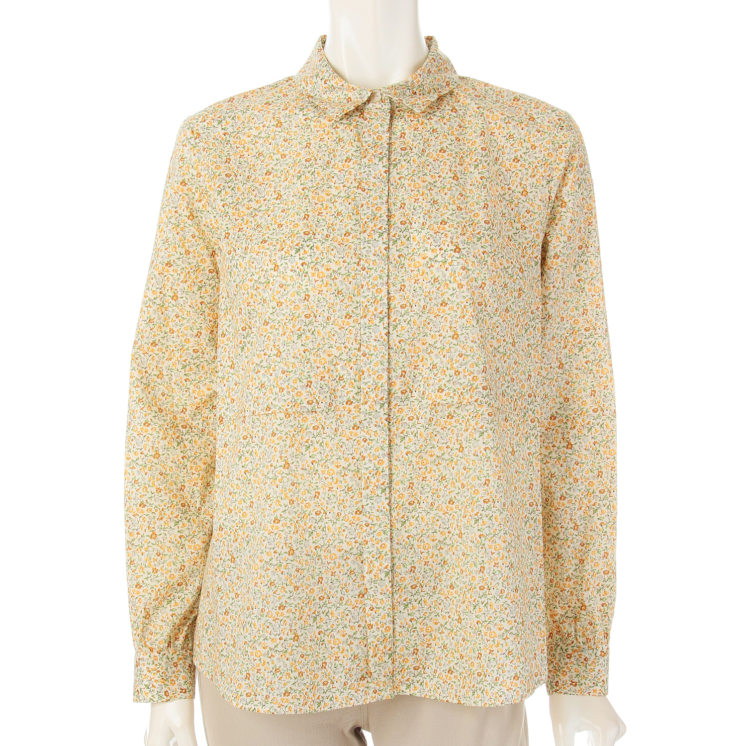 J．Sloane LIBERTYパネルレギュラーシャツ