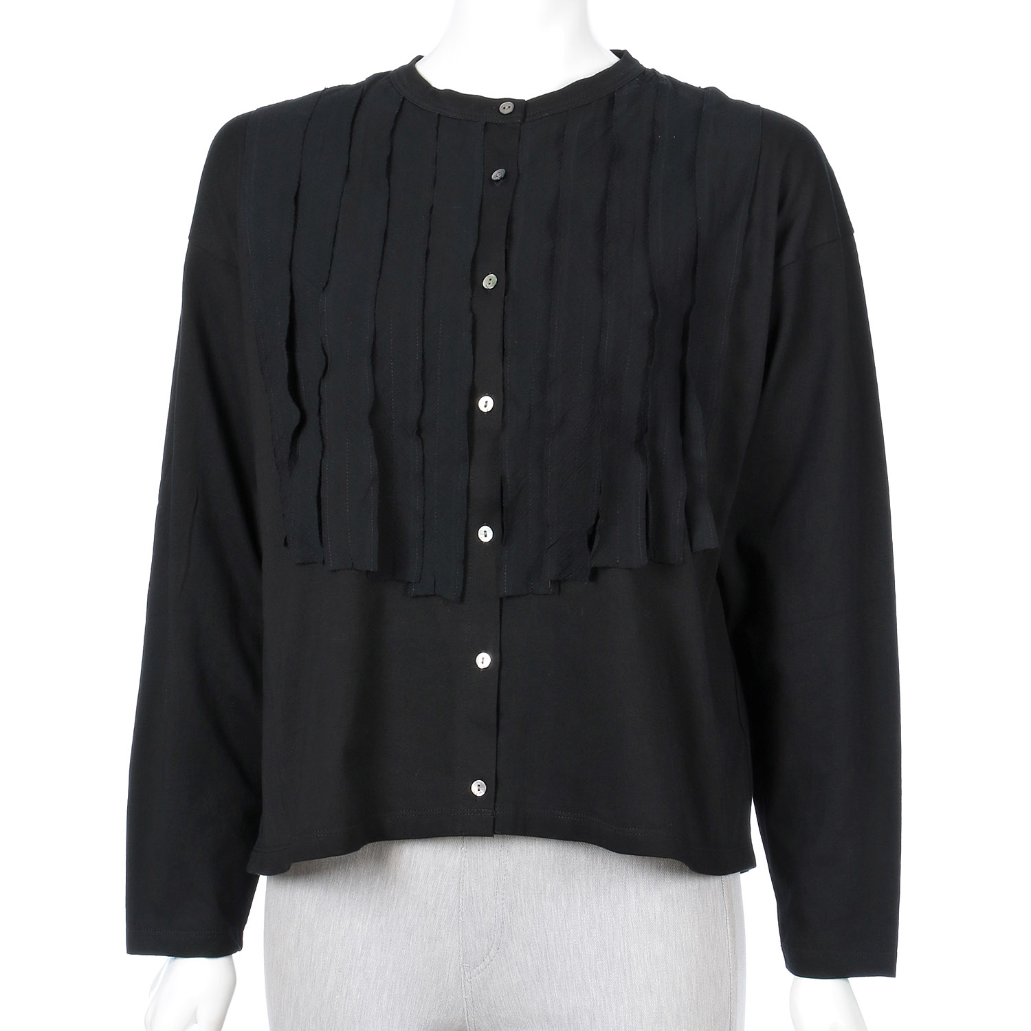 YURK geniet van ボイルフリルカーディガン - 画像5