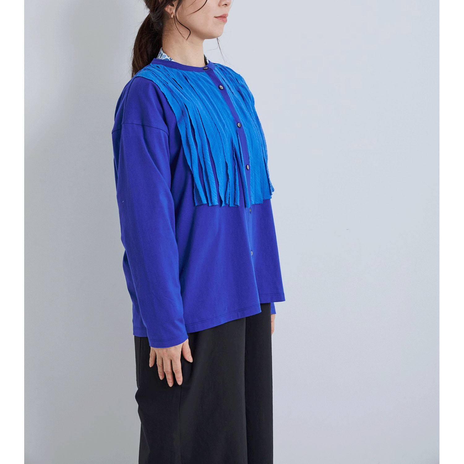 YURK geniet van ボイルフリルカーディガン - 画像7