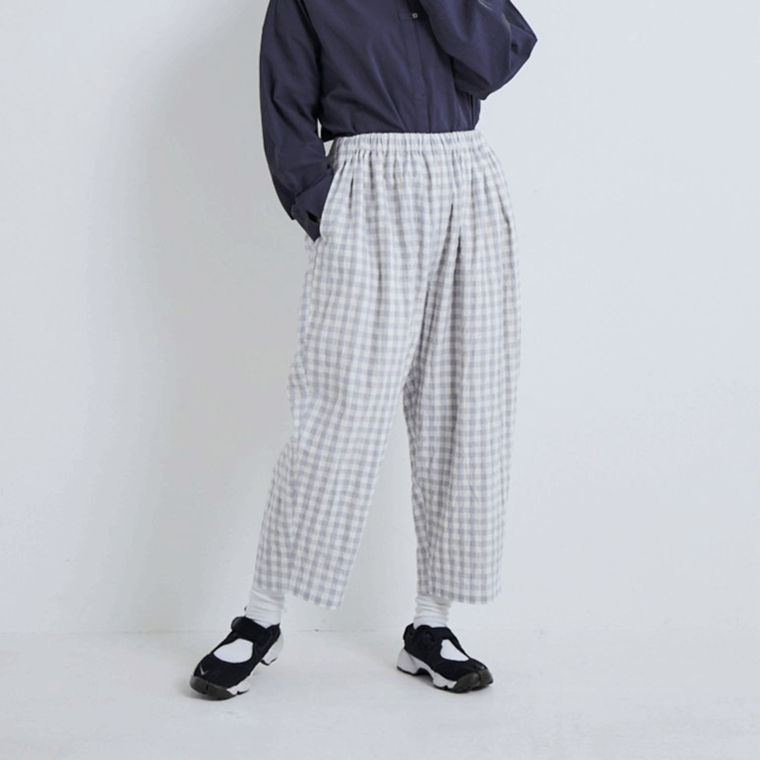 YURK geniet van ギンガムユルっとパンツ