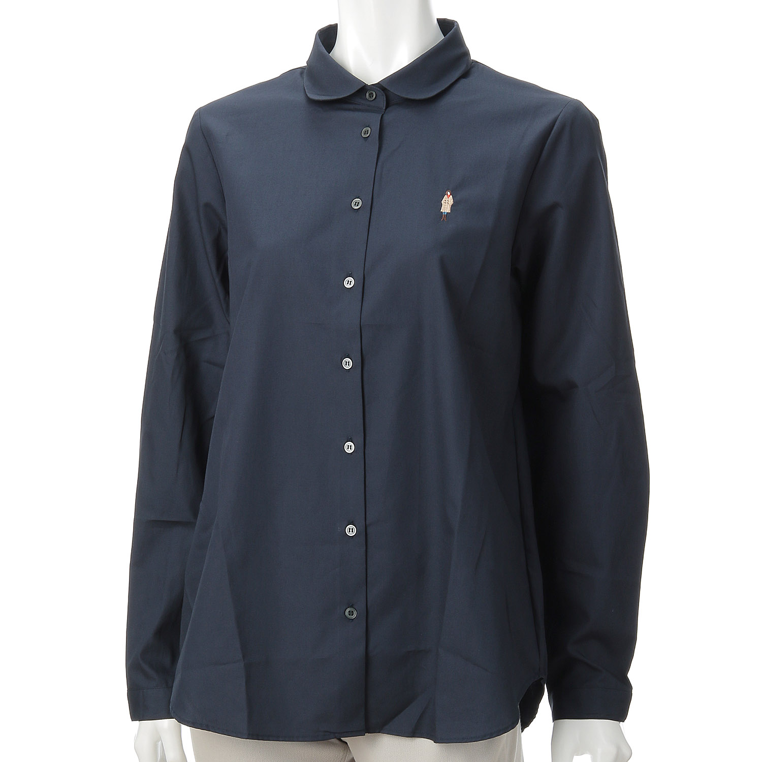 Parkes ワンポイント刺繍シャツ - 画像4