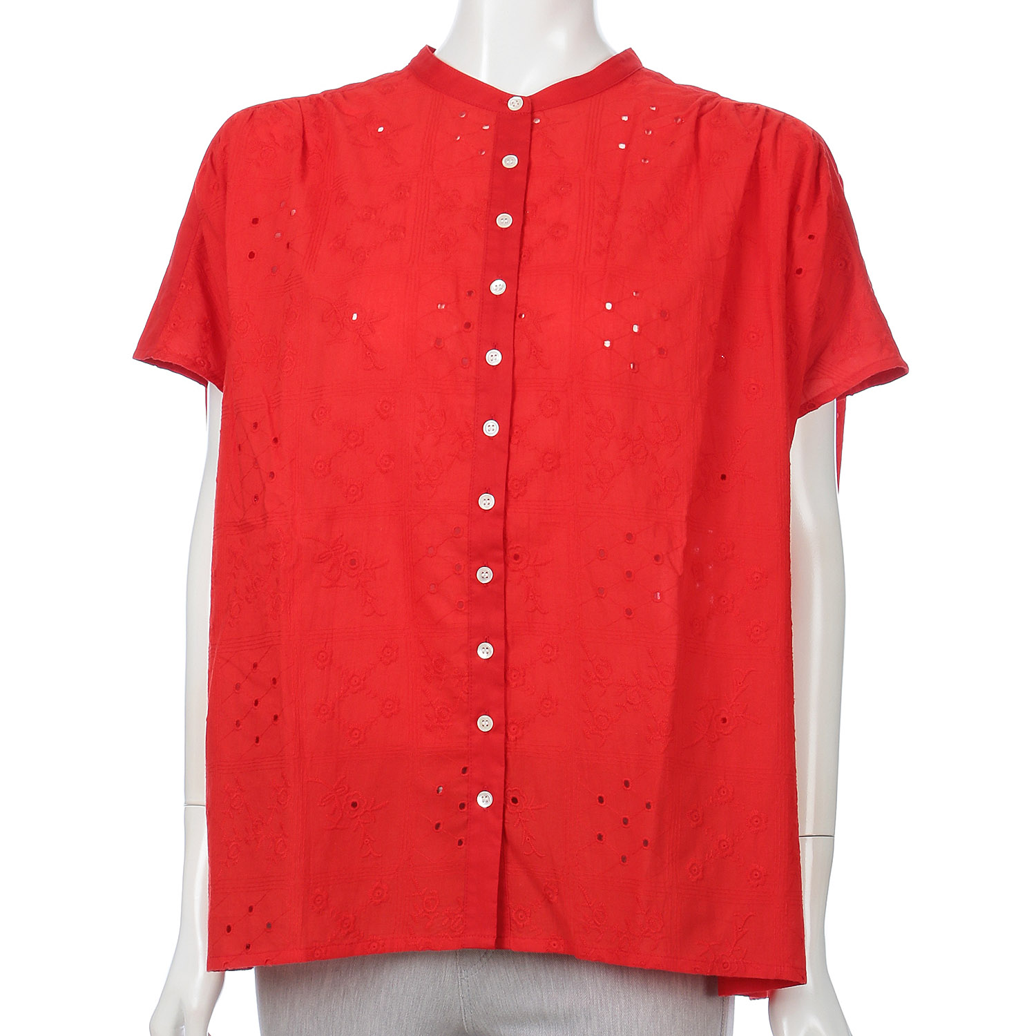 YURK geniet van ギャザーシャツ - 画像9