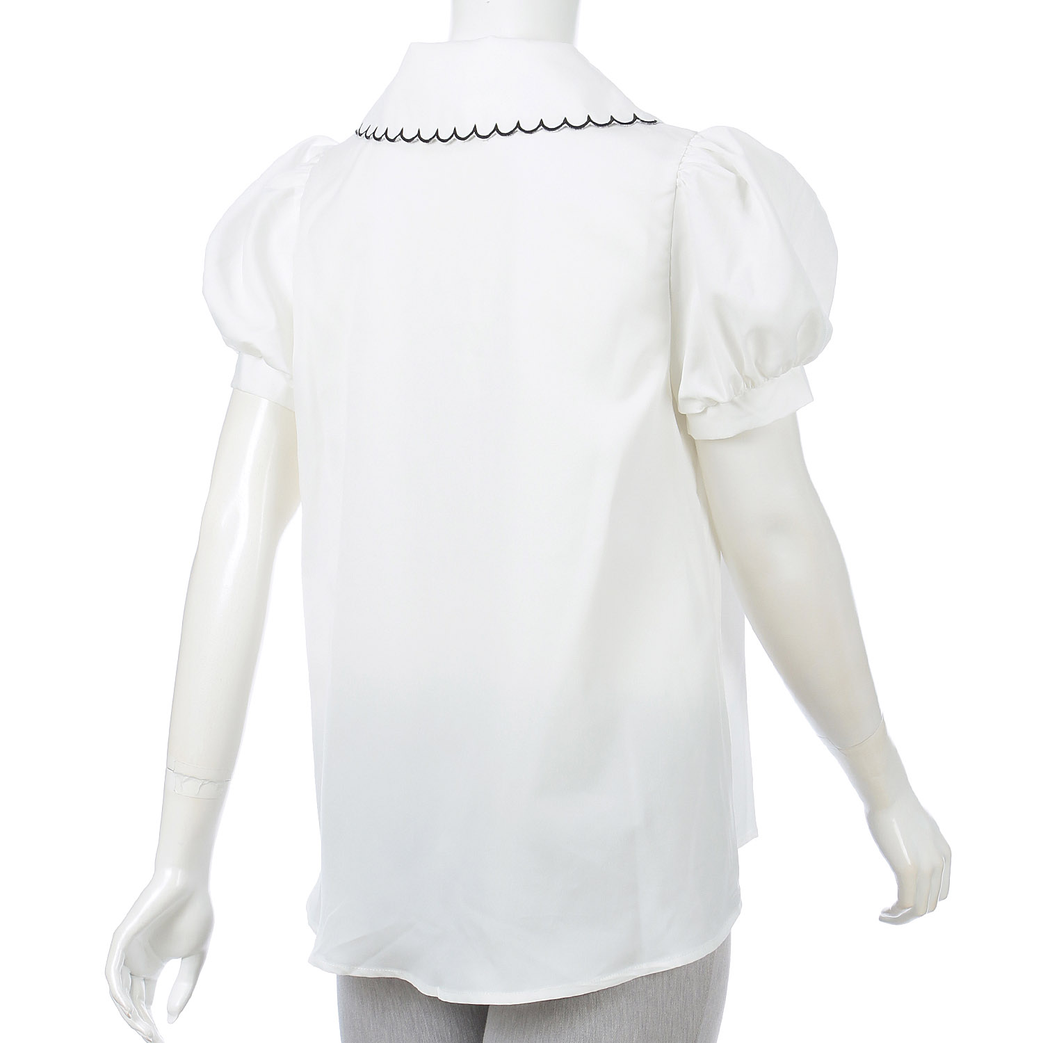 スカラップデザインブラウス - 画像8