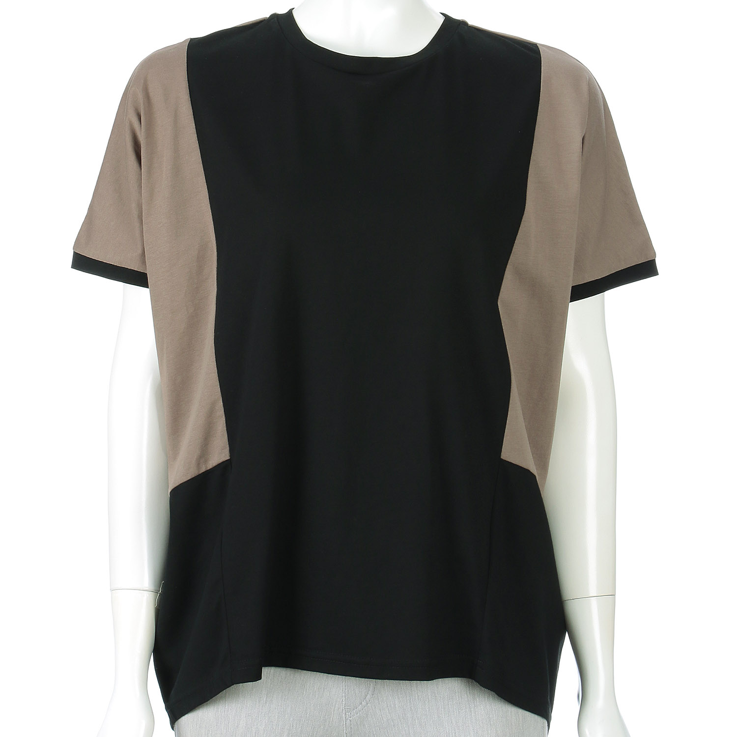 カラーブロックプルオーバー