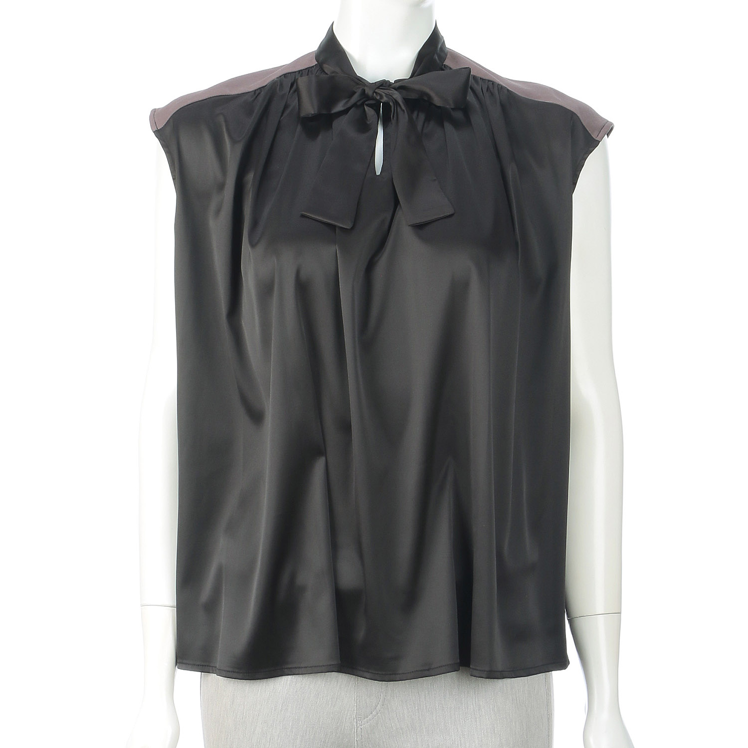 切替ボウタイブラウス - 画像8