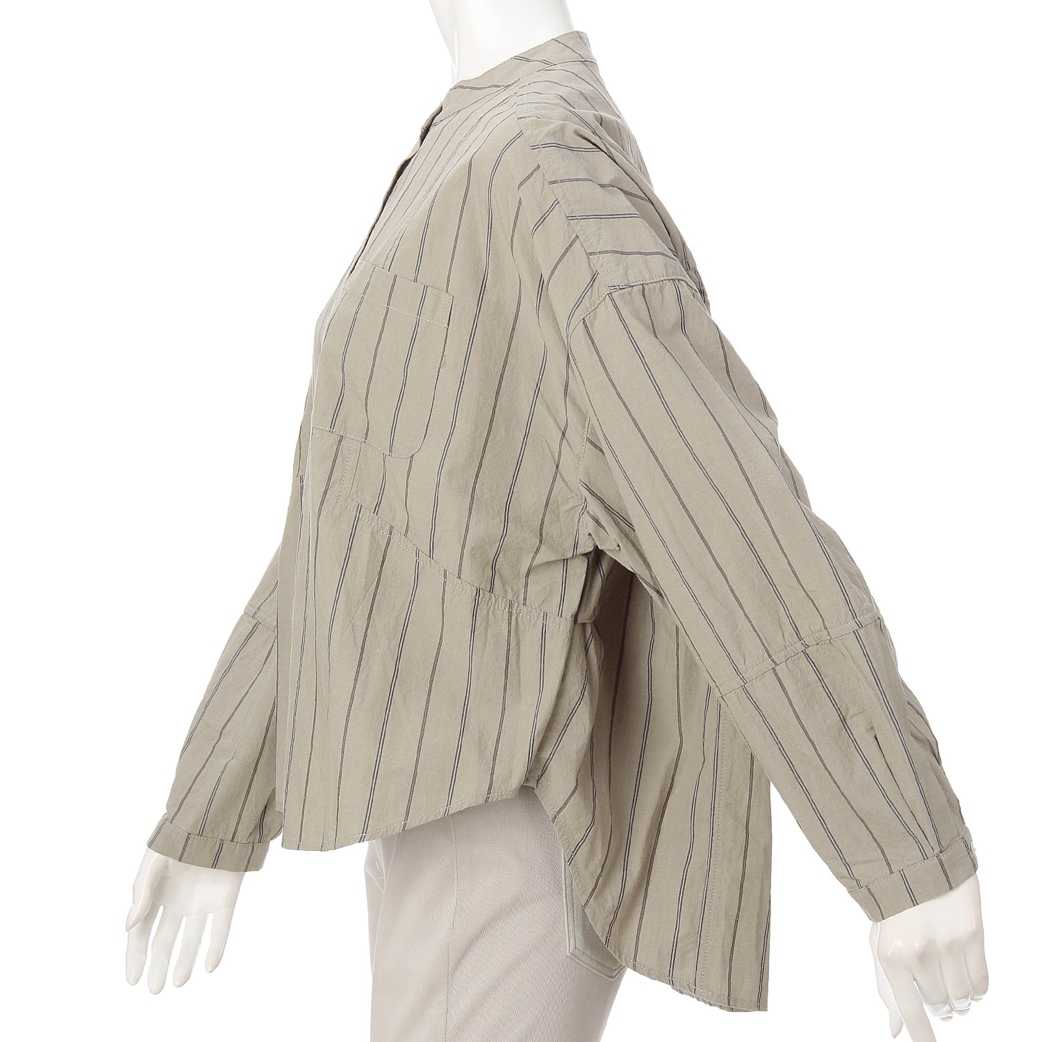 MAKITO ストライプバンドカラーブラウス - 画像4