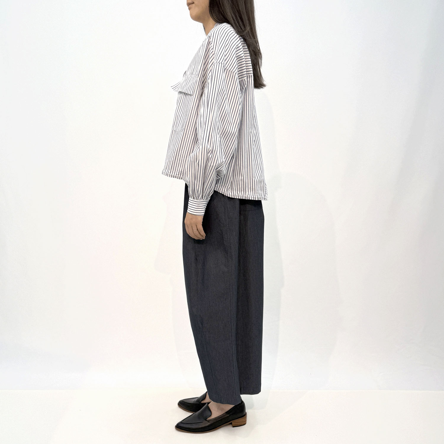 MAKITO  ストライプ裾ドローストリングジャケット - 画像4