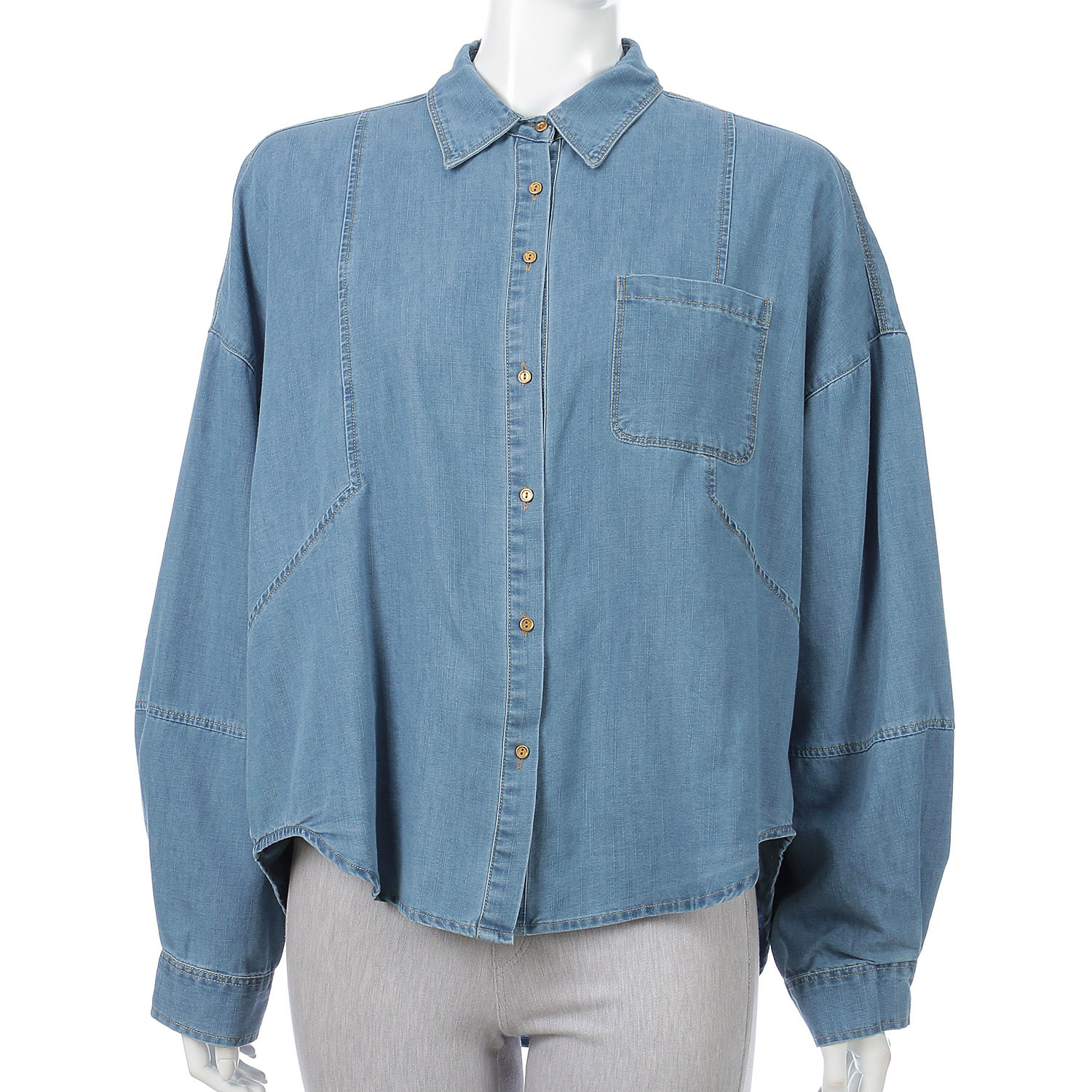 MAKITO デニムデザインシャツ - 画像1