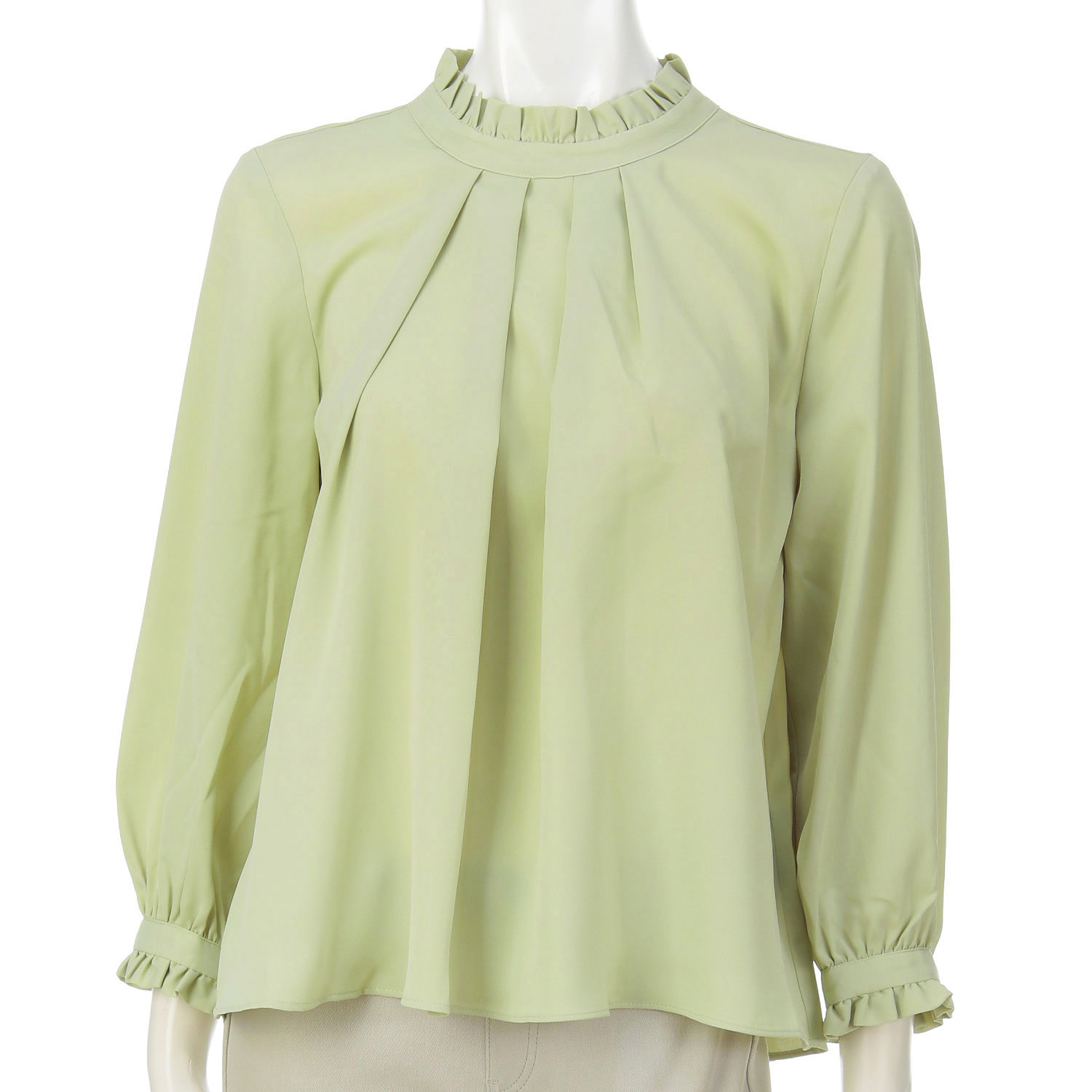 ベネシャンプチハイネックブラウス - 画像4