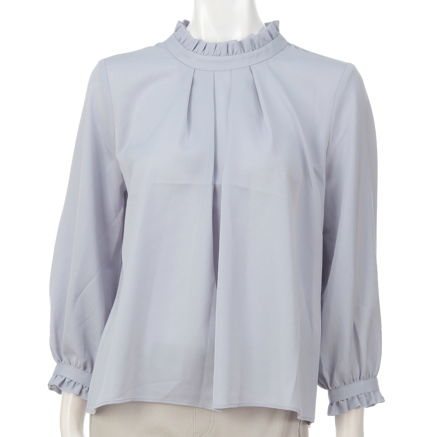 ベネシャンプチハイネックブラウス - 画像7