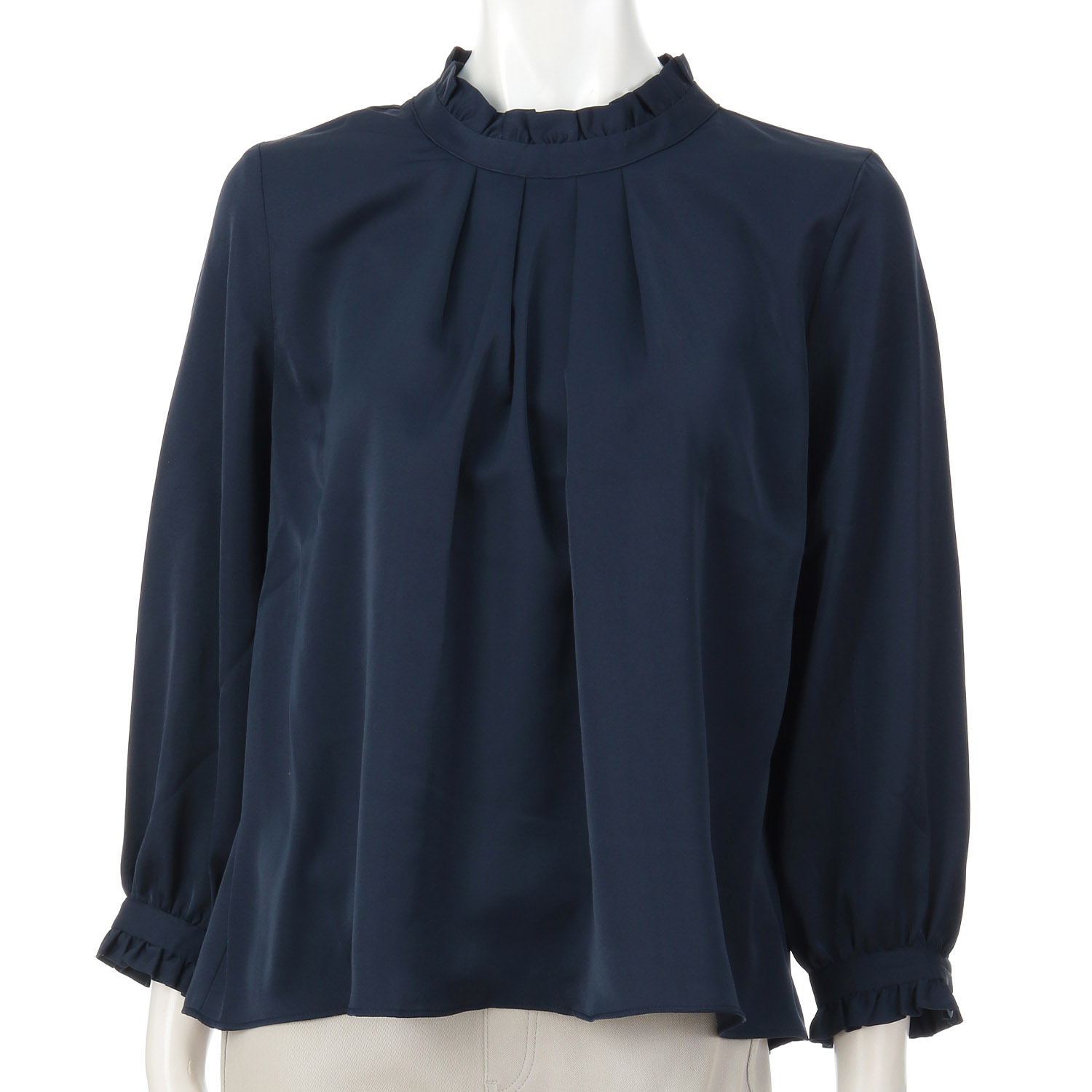 ベネシャンプチハイネックブラウス - 画像8