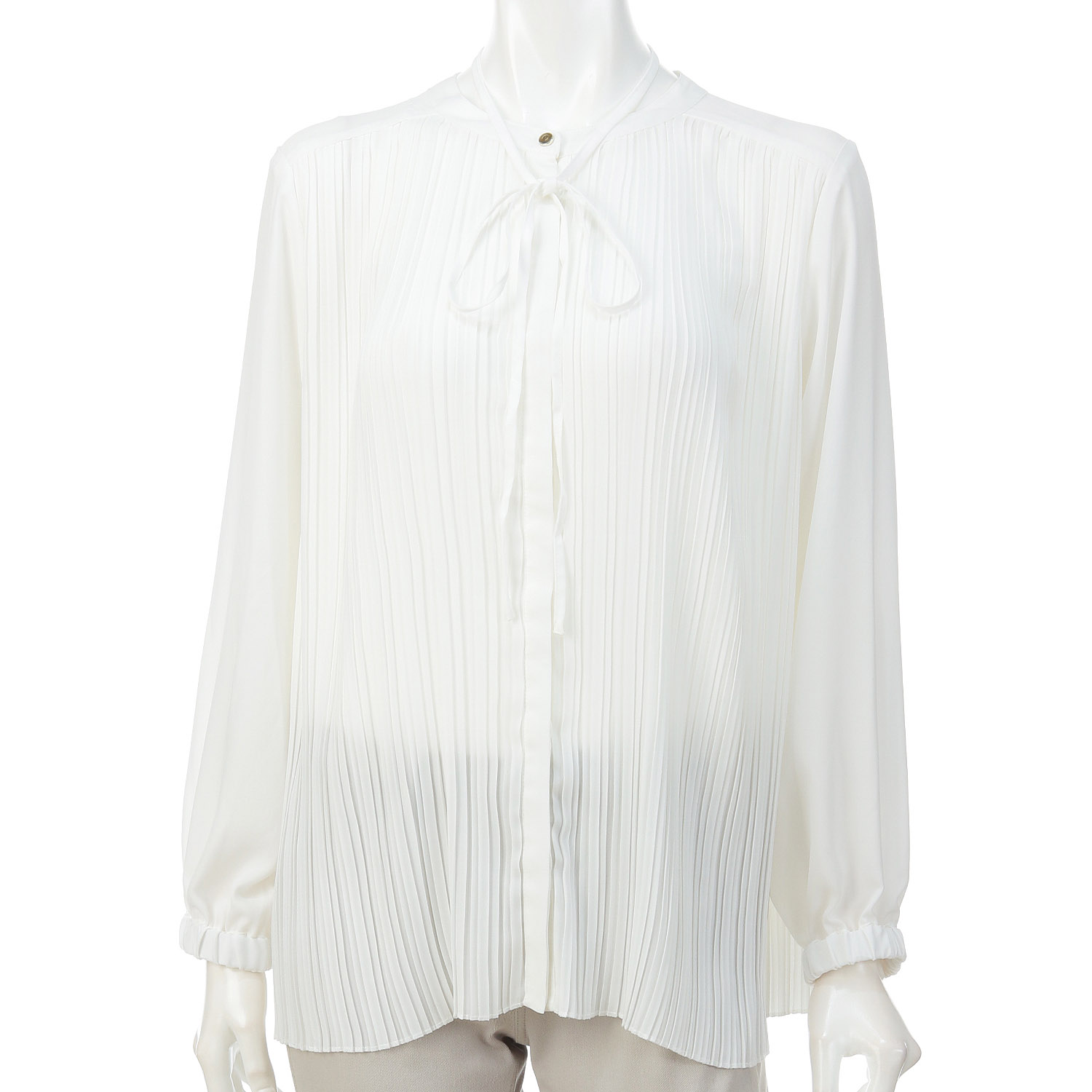 ジョーゼット前後2WAYプリーツブラウス - 画像2