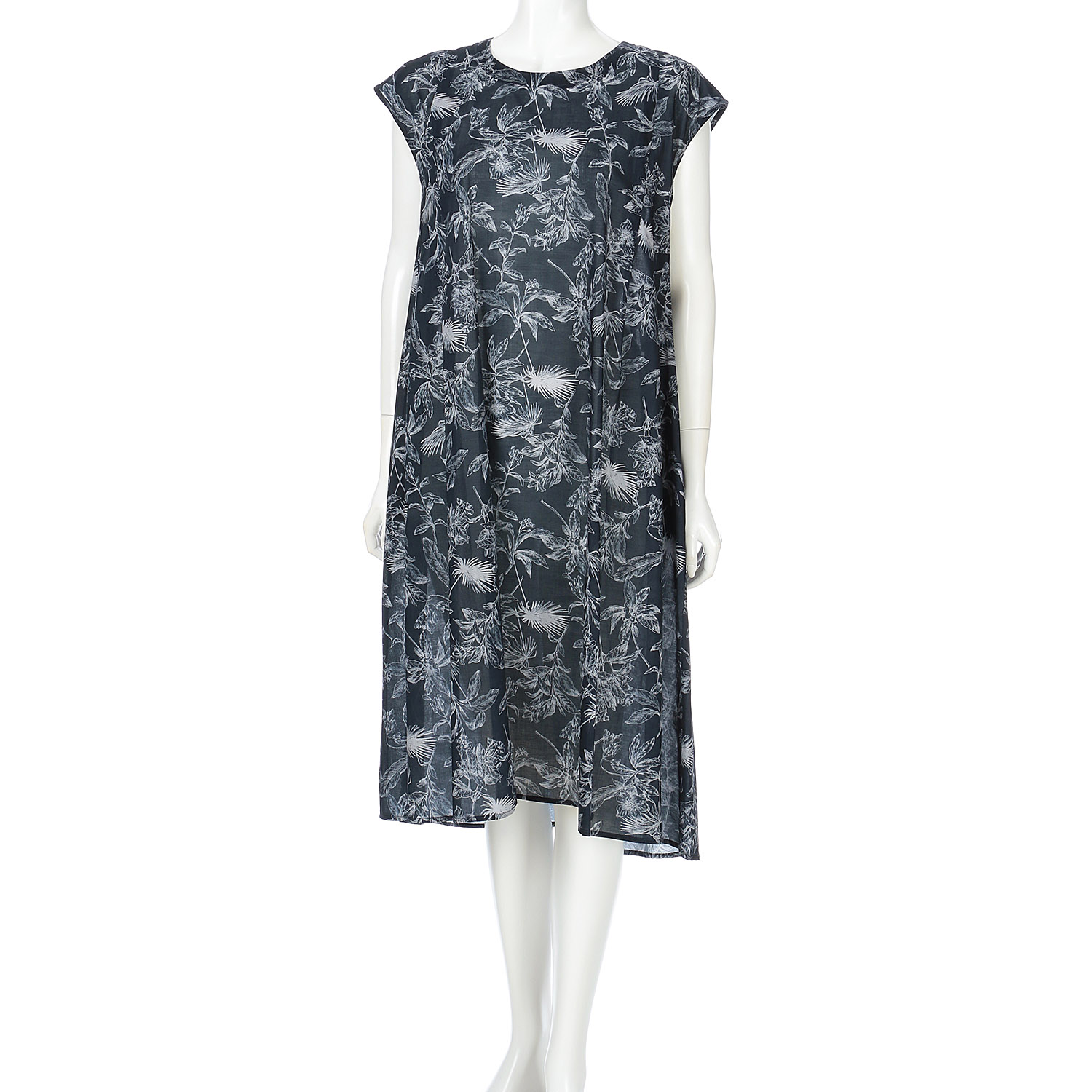 60ローンインクジェットプリントワンピース - 画像7