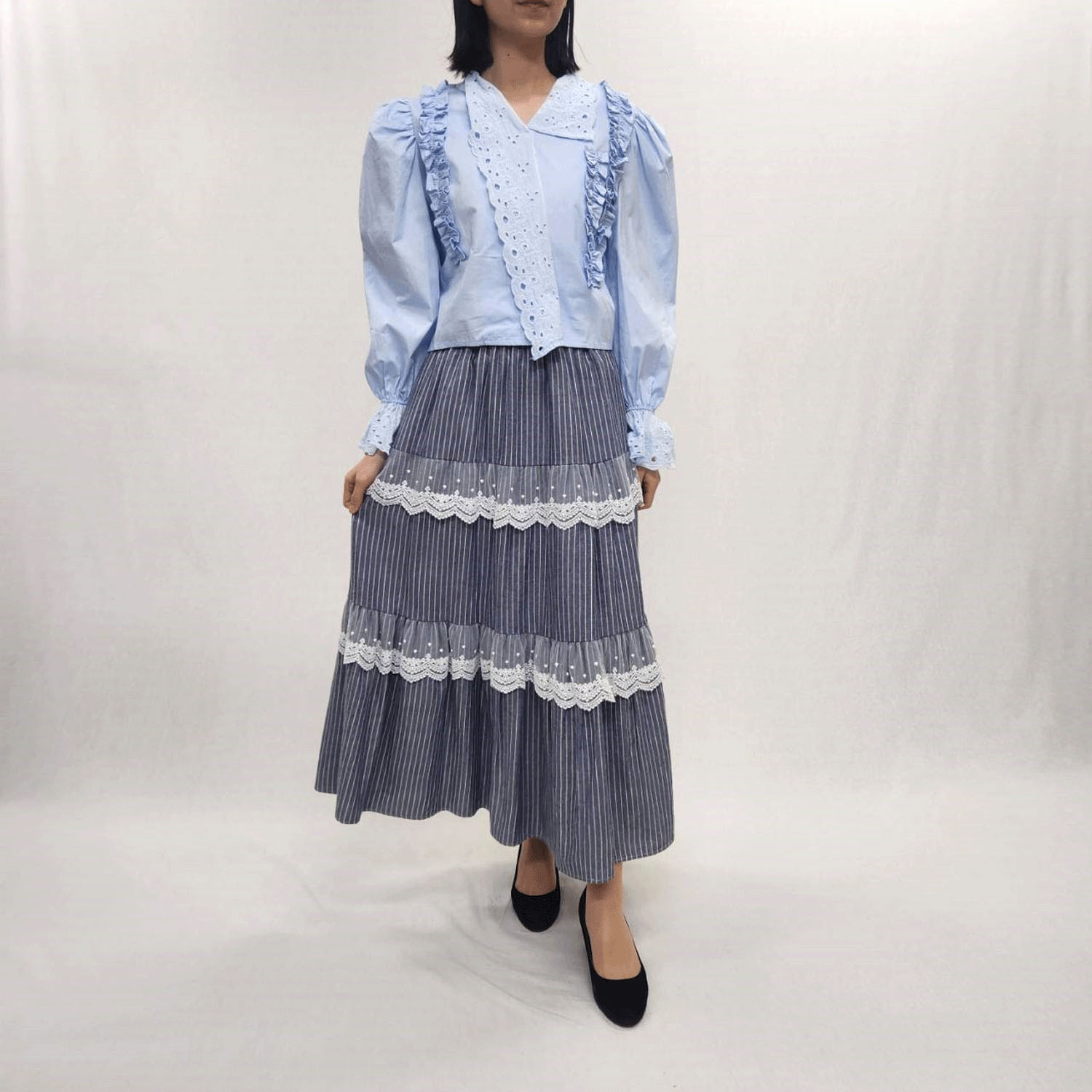 フリルデザインブラウス - 画像12