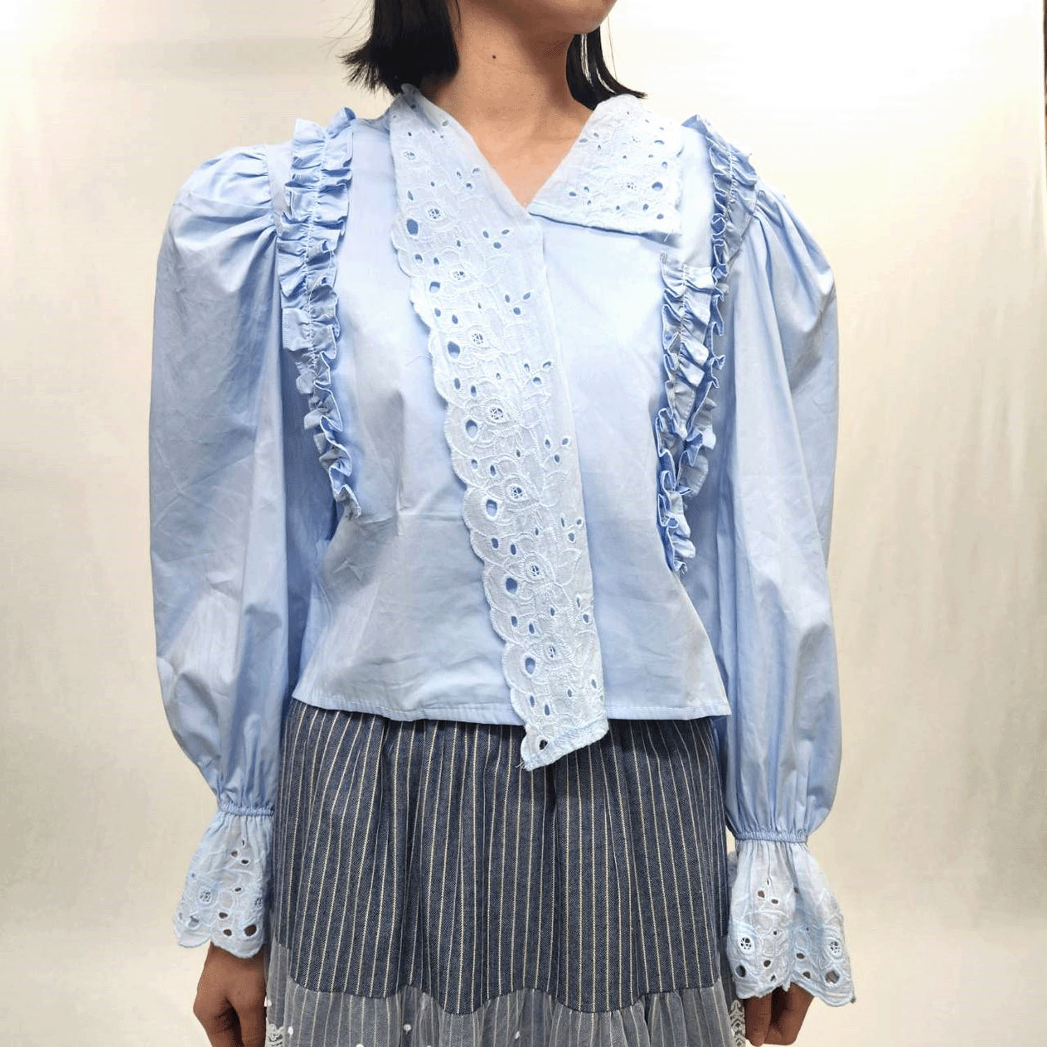 フリルデザインブラウス - 画像15