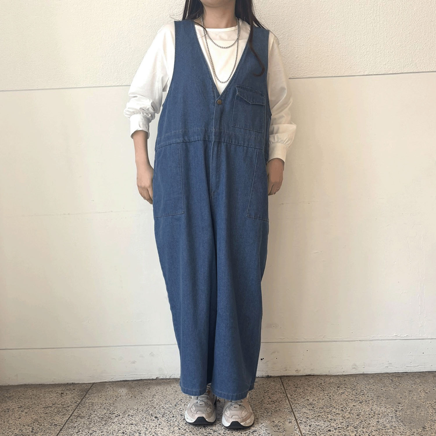 LUPILIEN デニムサロペット