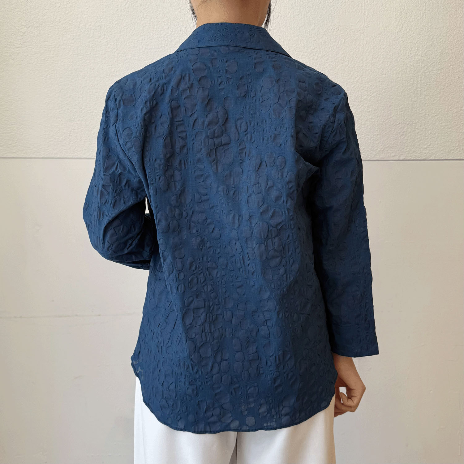 塩縮無地七分袖 - 画像5